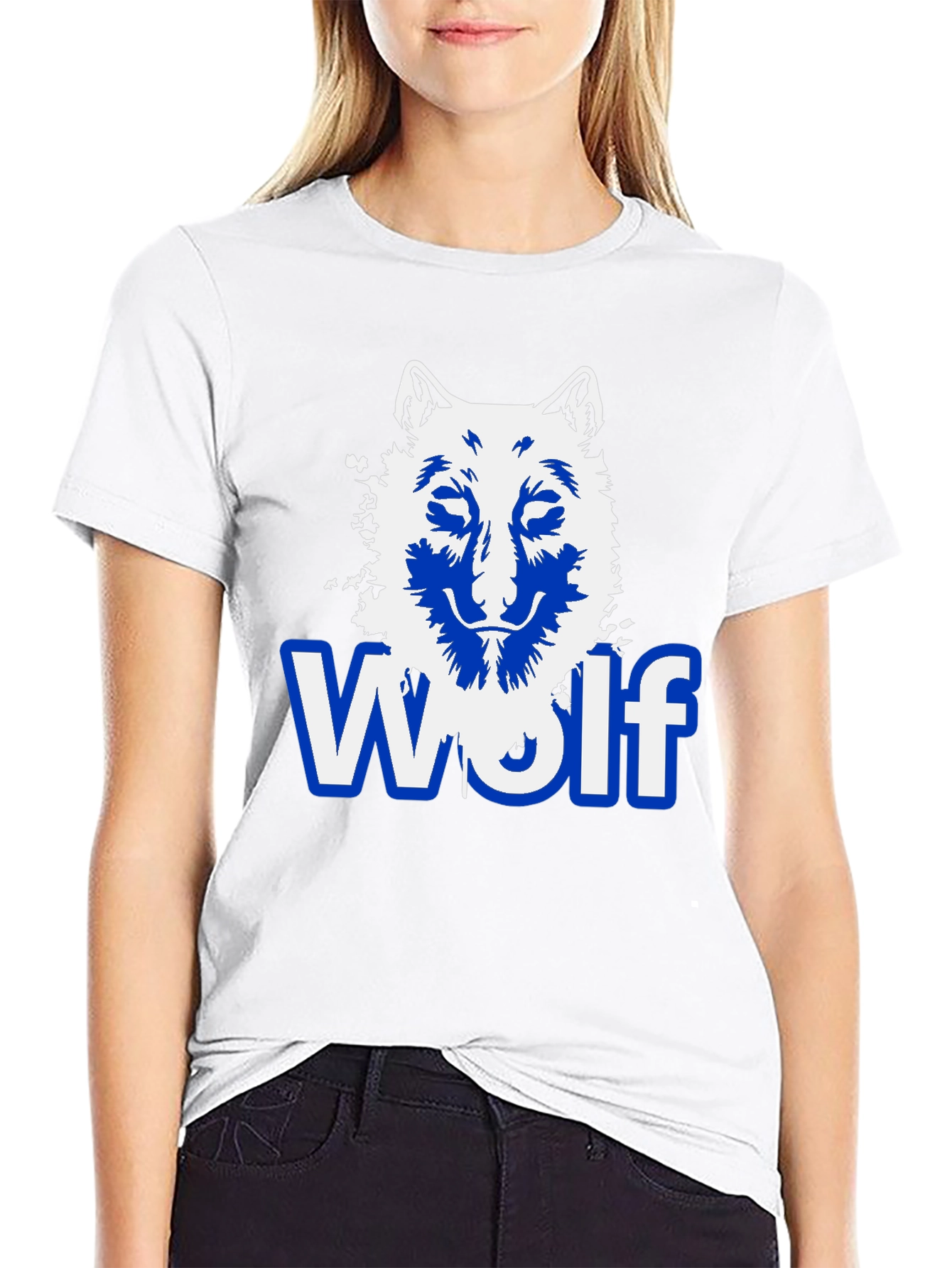 Wolf Graphic Tee - Cool Animal Design T-Shirt
