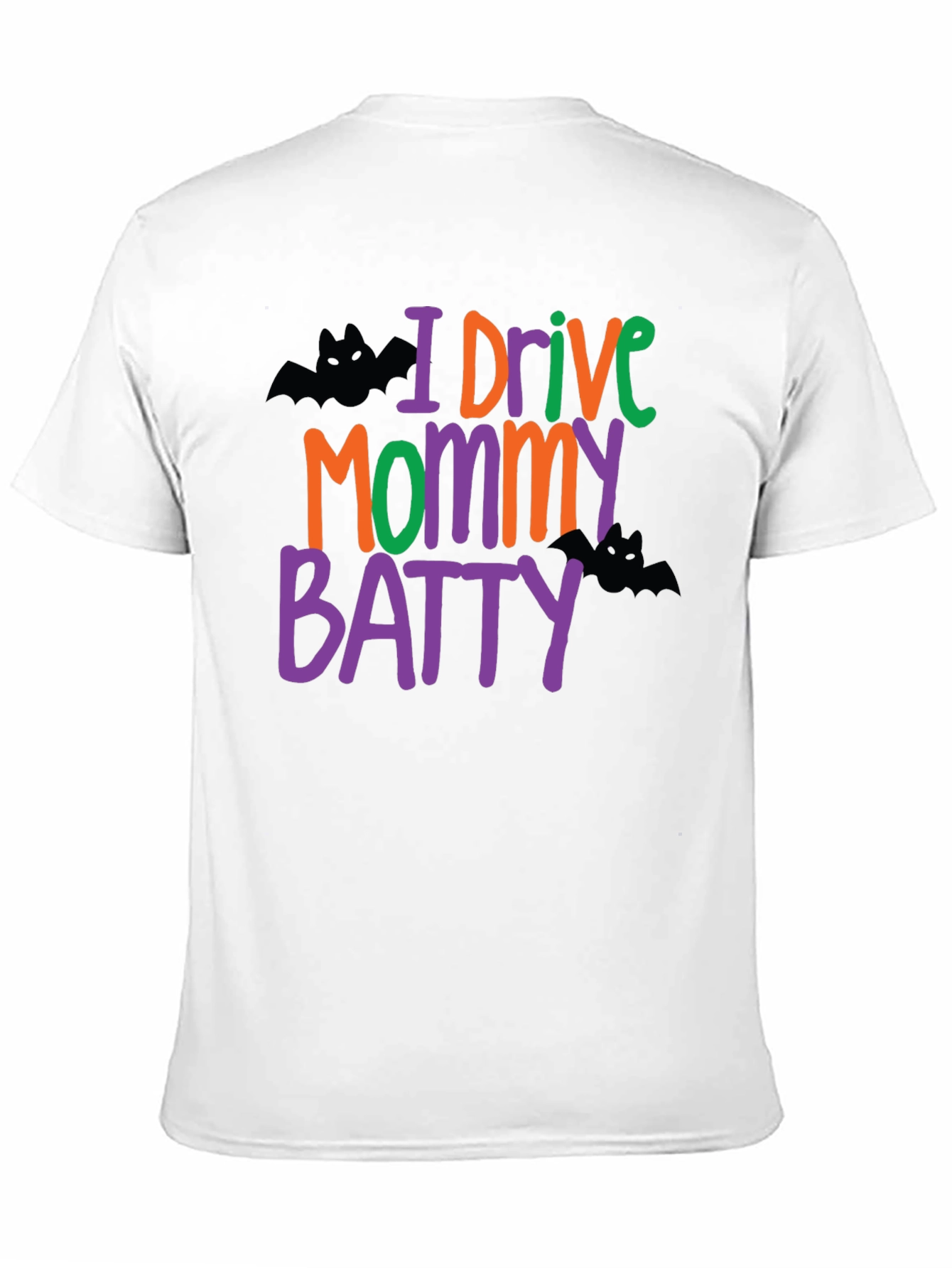 I Drive Mommy Batty T-Shirt Funny Halloween Tee