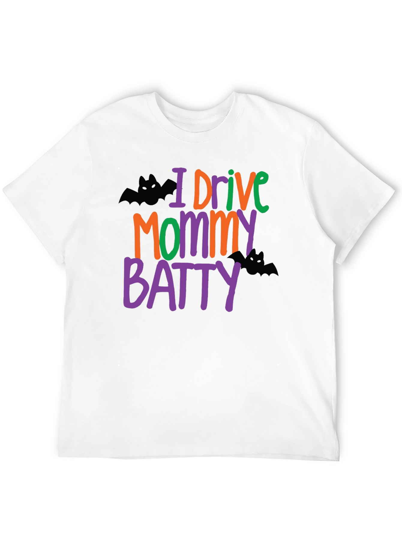 I Drive Mommy Batty T-Shirt Funny Halloween Tee