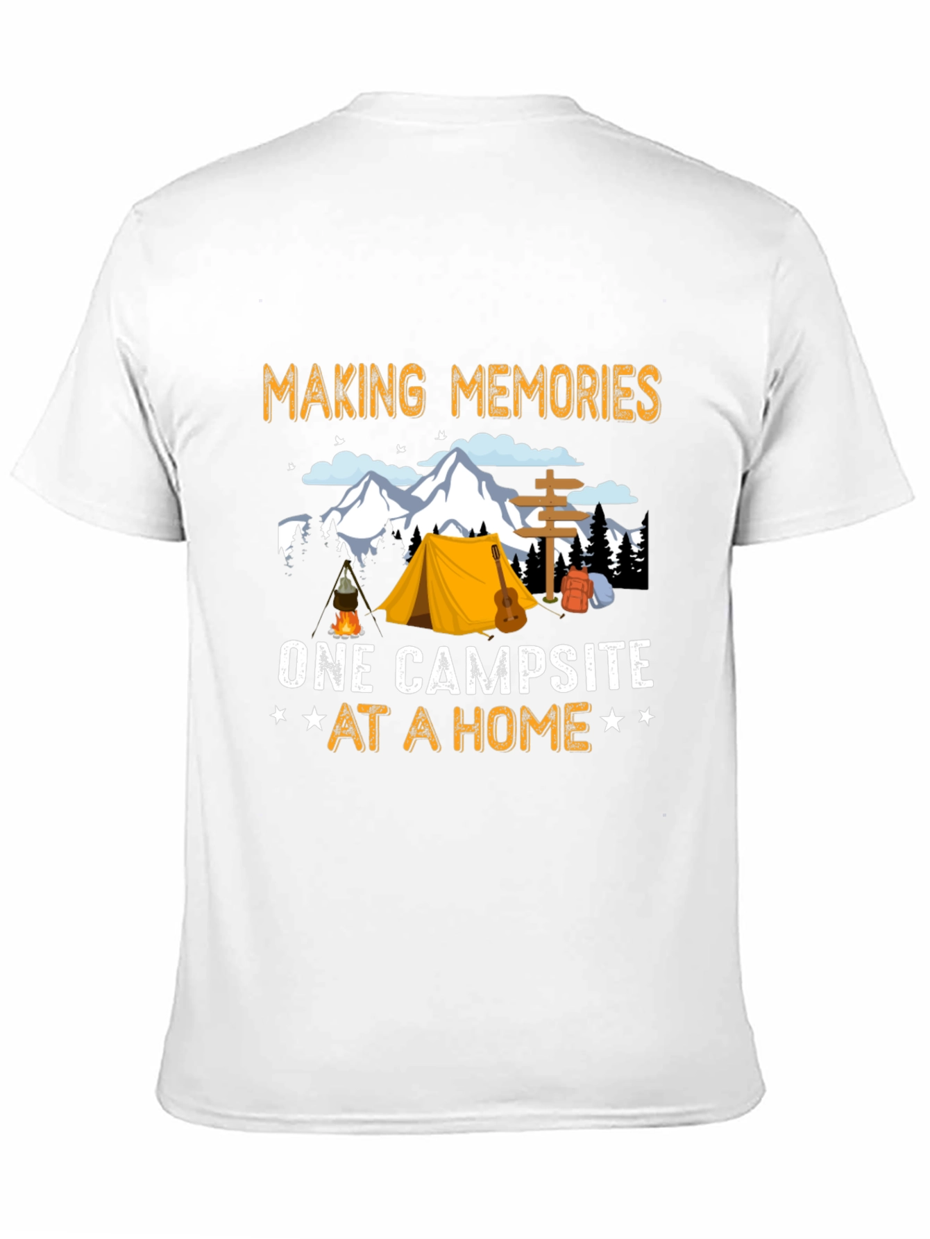 Camping Memories T-Shirt - Outdoor Adventure Tee