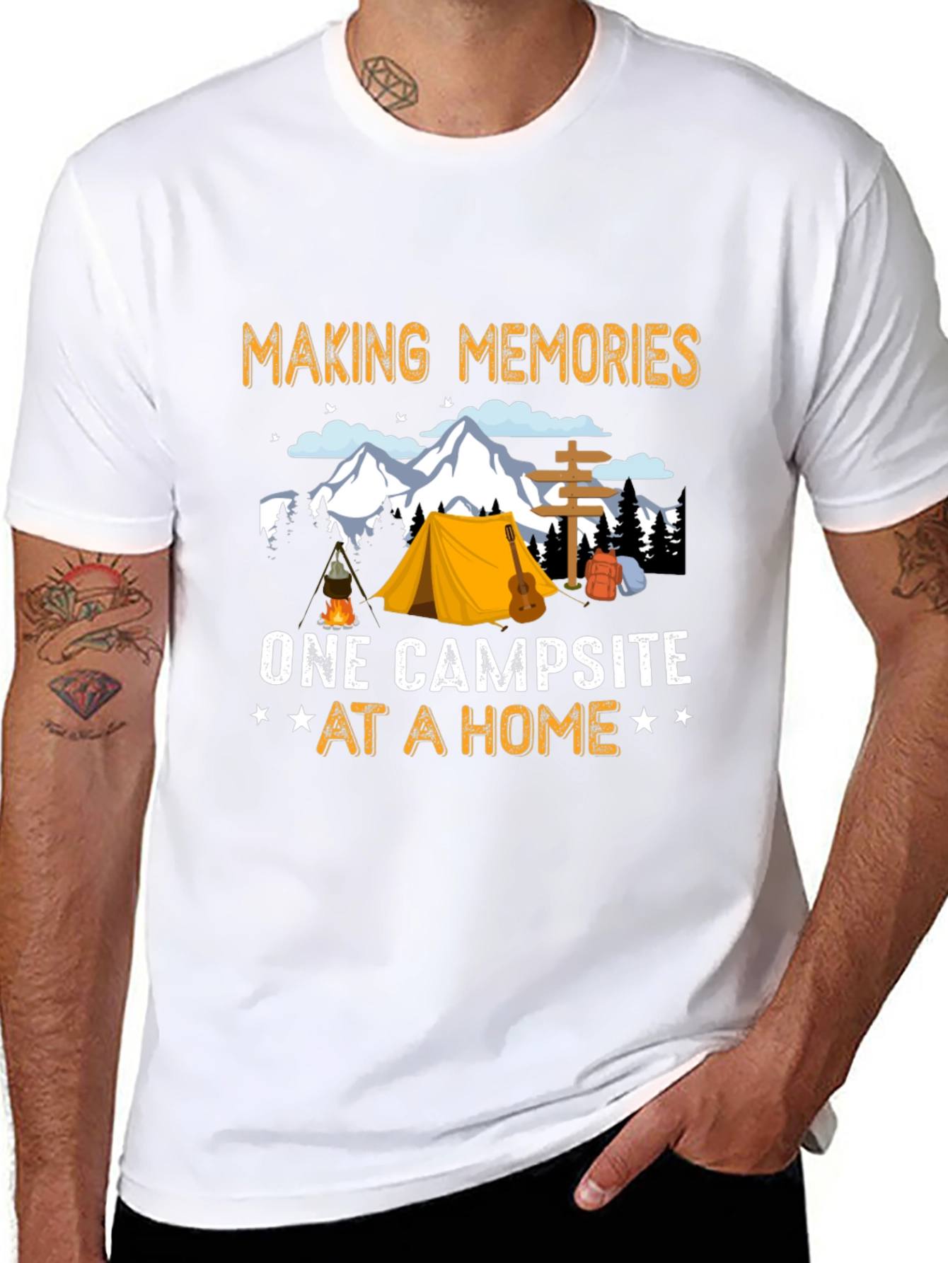 Camping Memories T-Shirt - Outdoor Adventure Tee