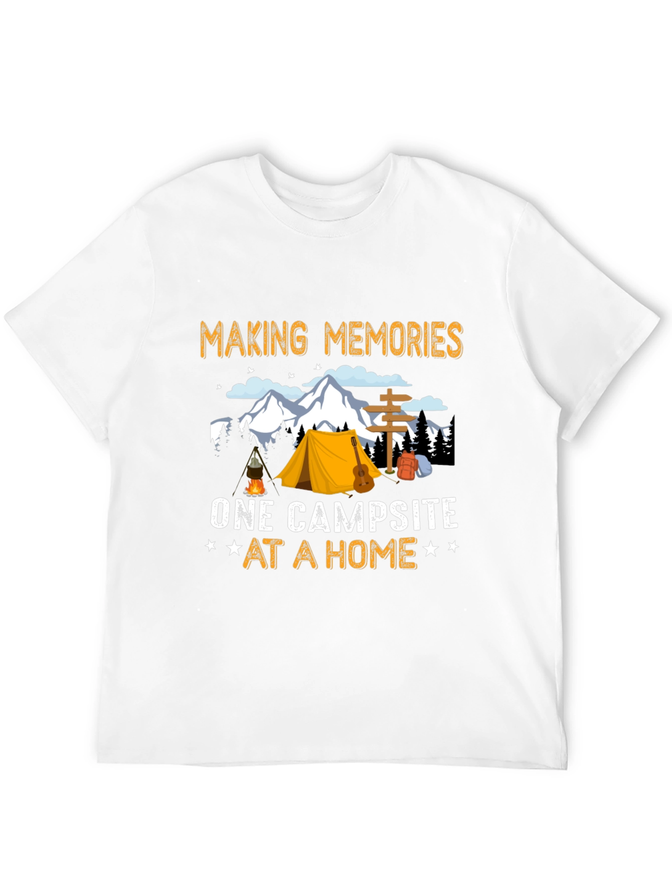Camping Memories T-Shirt - Outdoor Adventure Tee