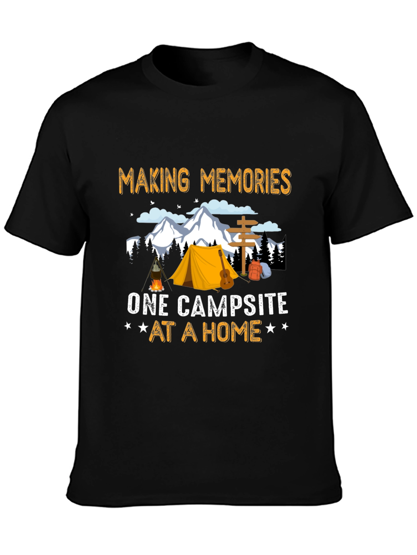Camping Memories T-Shirt - Outdoor Adventure Tee