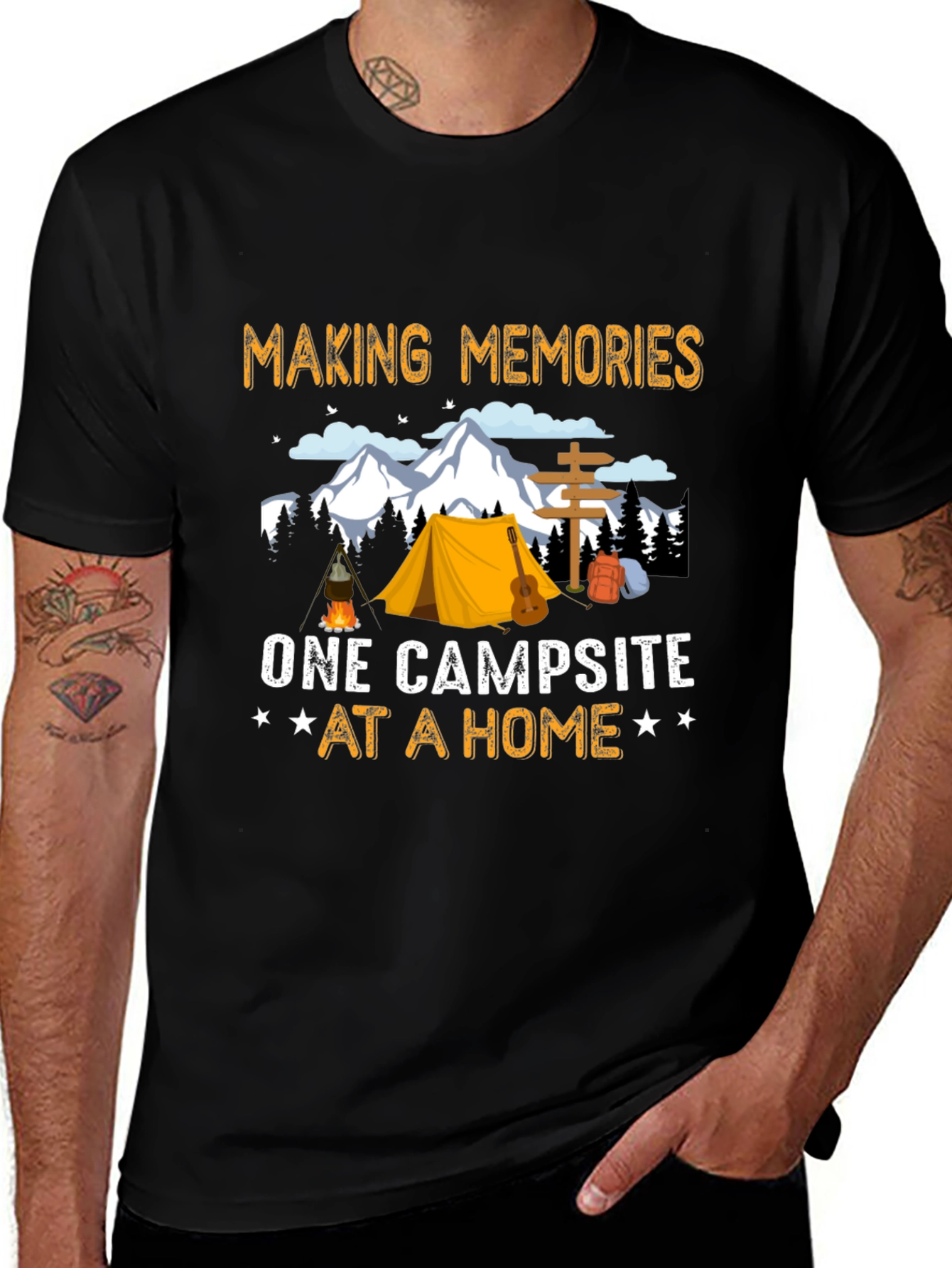 Camping Memories T-Shirt - Outdoor Adventure Tee