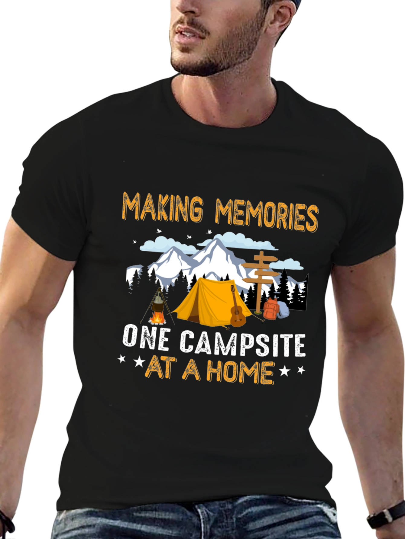 Camping Memories T-Shirt - Outdoor Adventure Tee