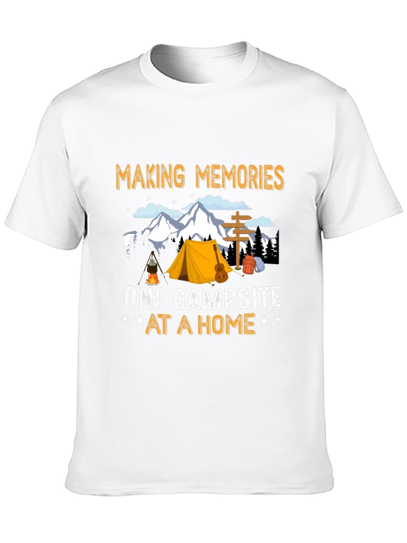 Camping Memories T-Shirt - Outdoor Adventure Tee