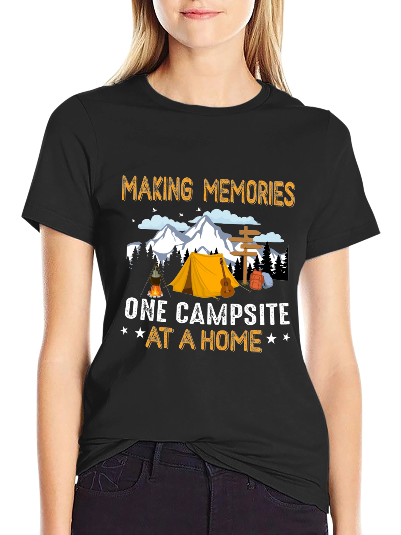 Camping Memories T-Shirt - Outdoor Adventure Tee