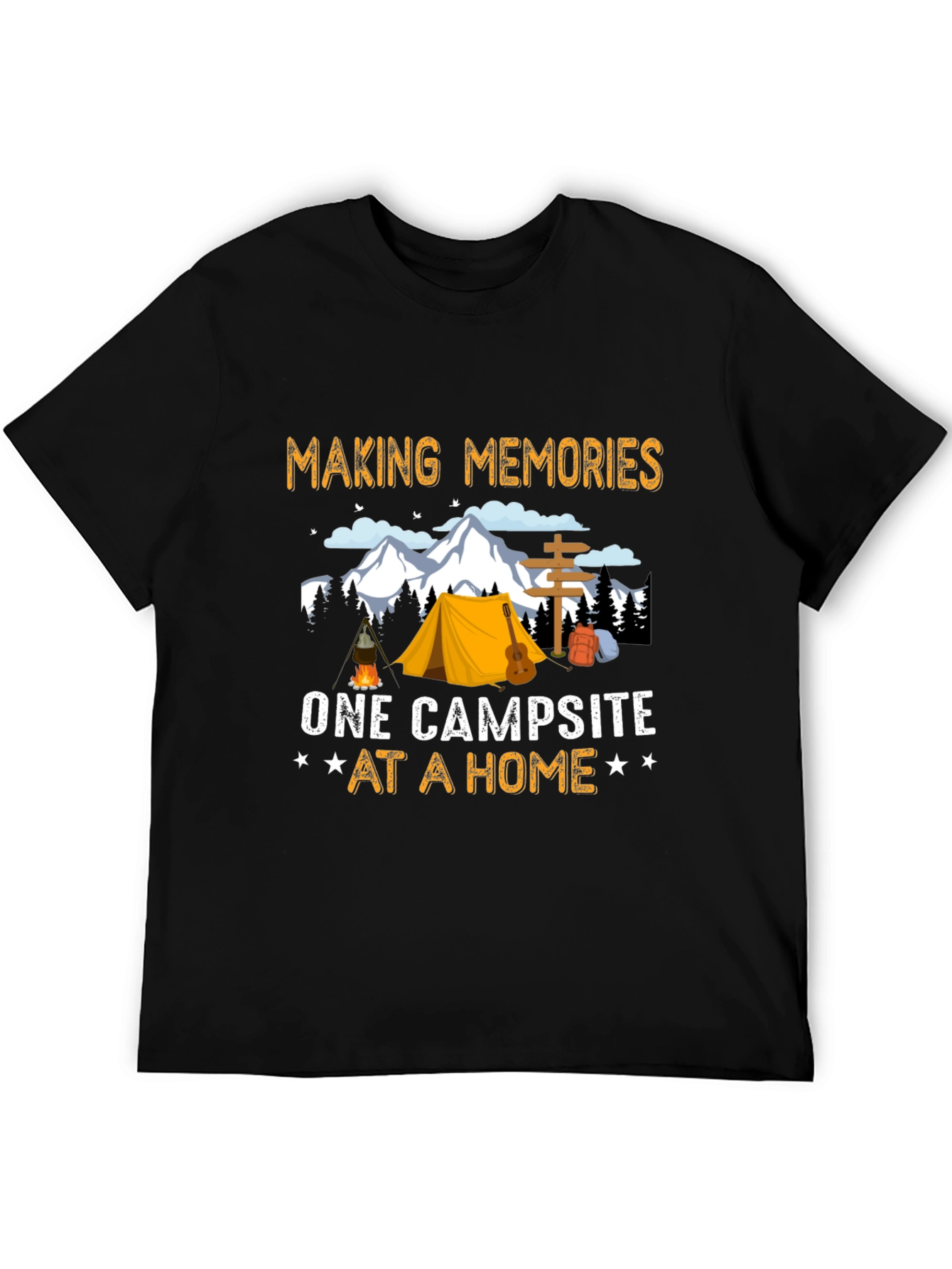Camping Memories T-Shirt - Outdoor Adventure Tee