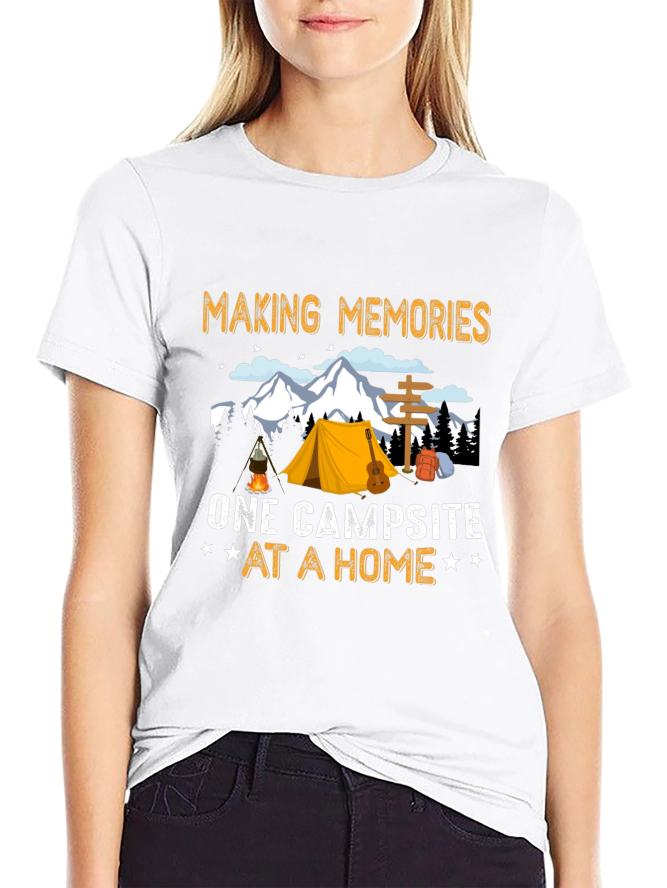 Camping Memories T-Shirt - Outdoor Adventure Tee