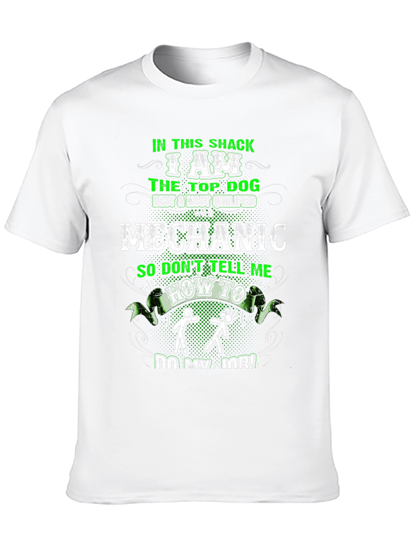 Mechanic Top Dog Graphic Tee