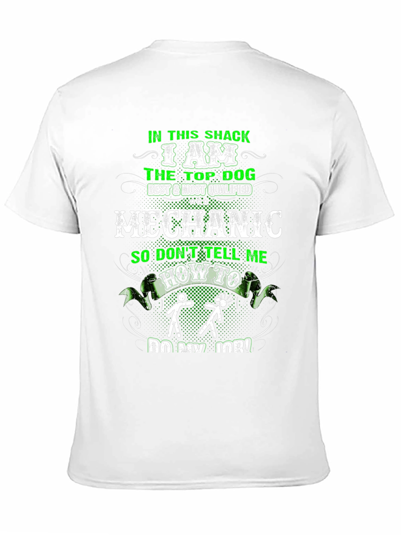 Mechanic Top Dog Graphic Tee