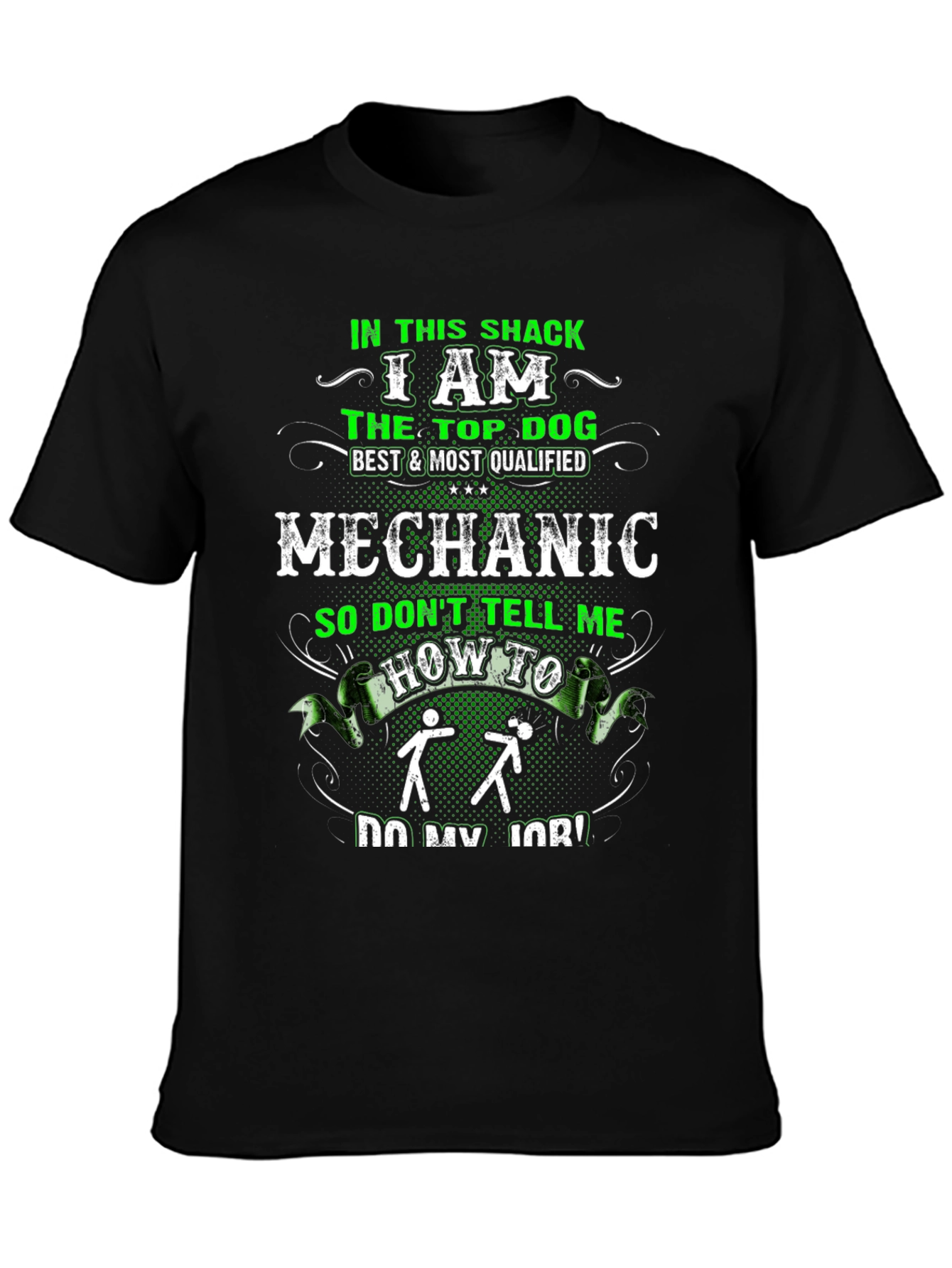 Mechanic Top Dog Graphic Tee