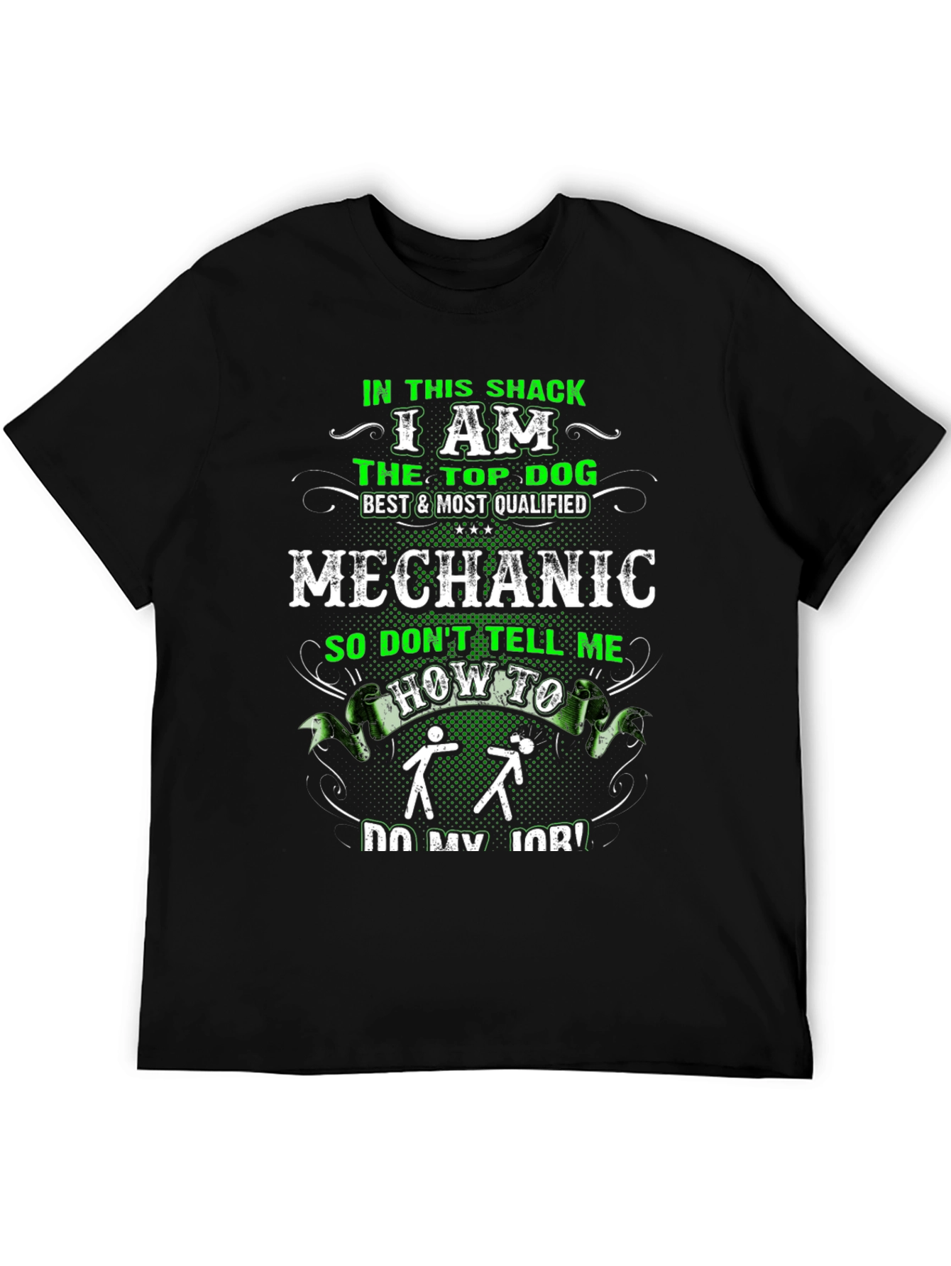 Mechanic Top Dog Graphic Tee