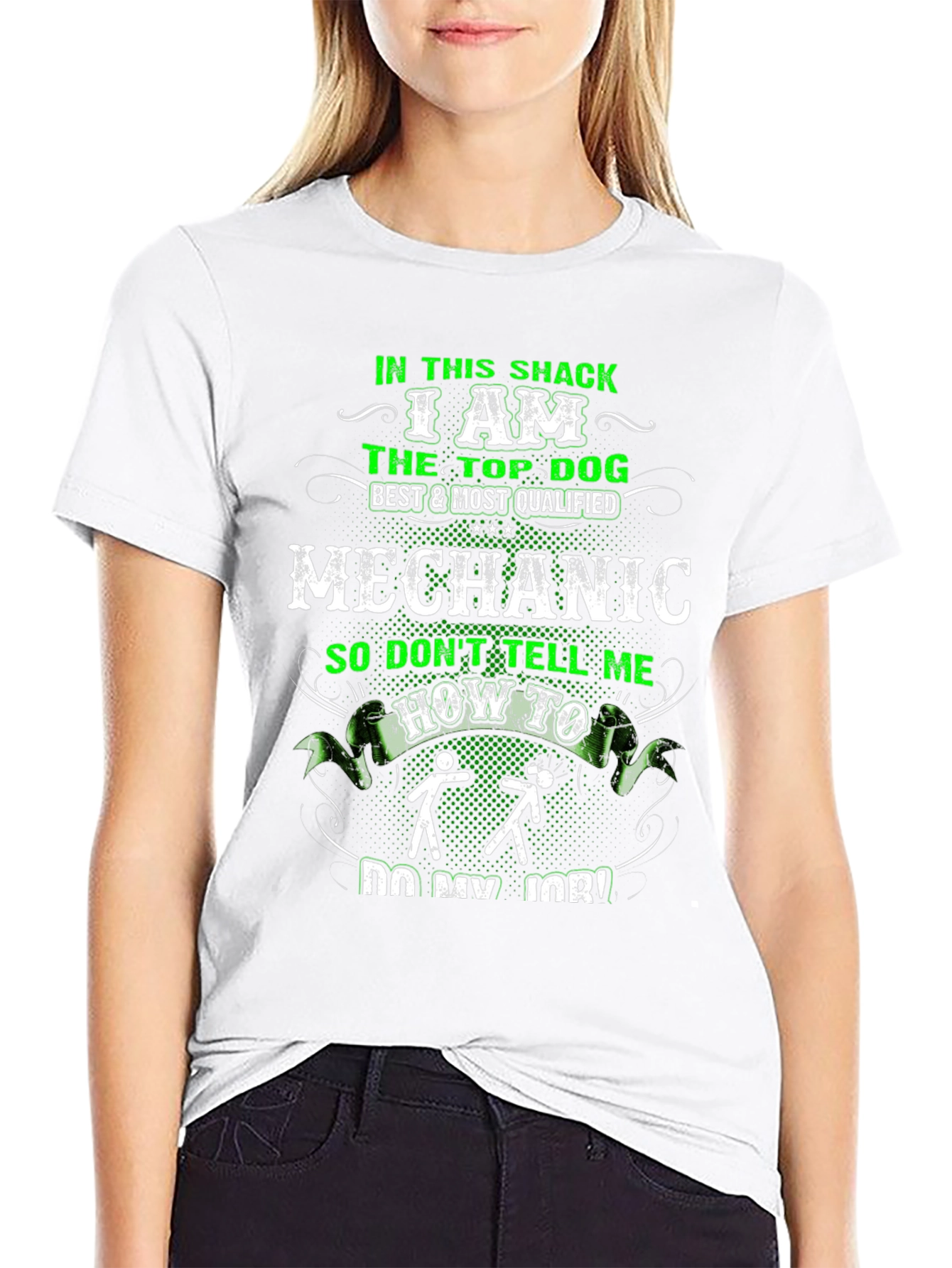 Mechanic Top Dog Graphic Tee