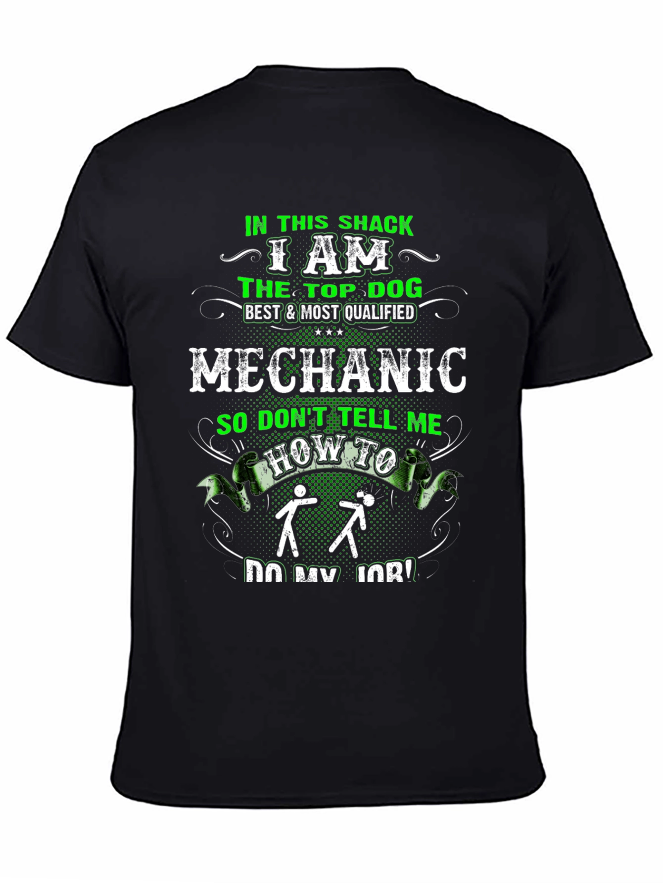 Mechanic Top Dog Graphic Tee