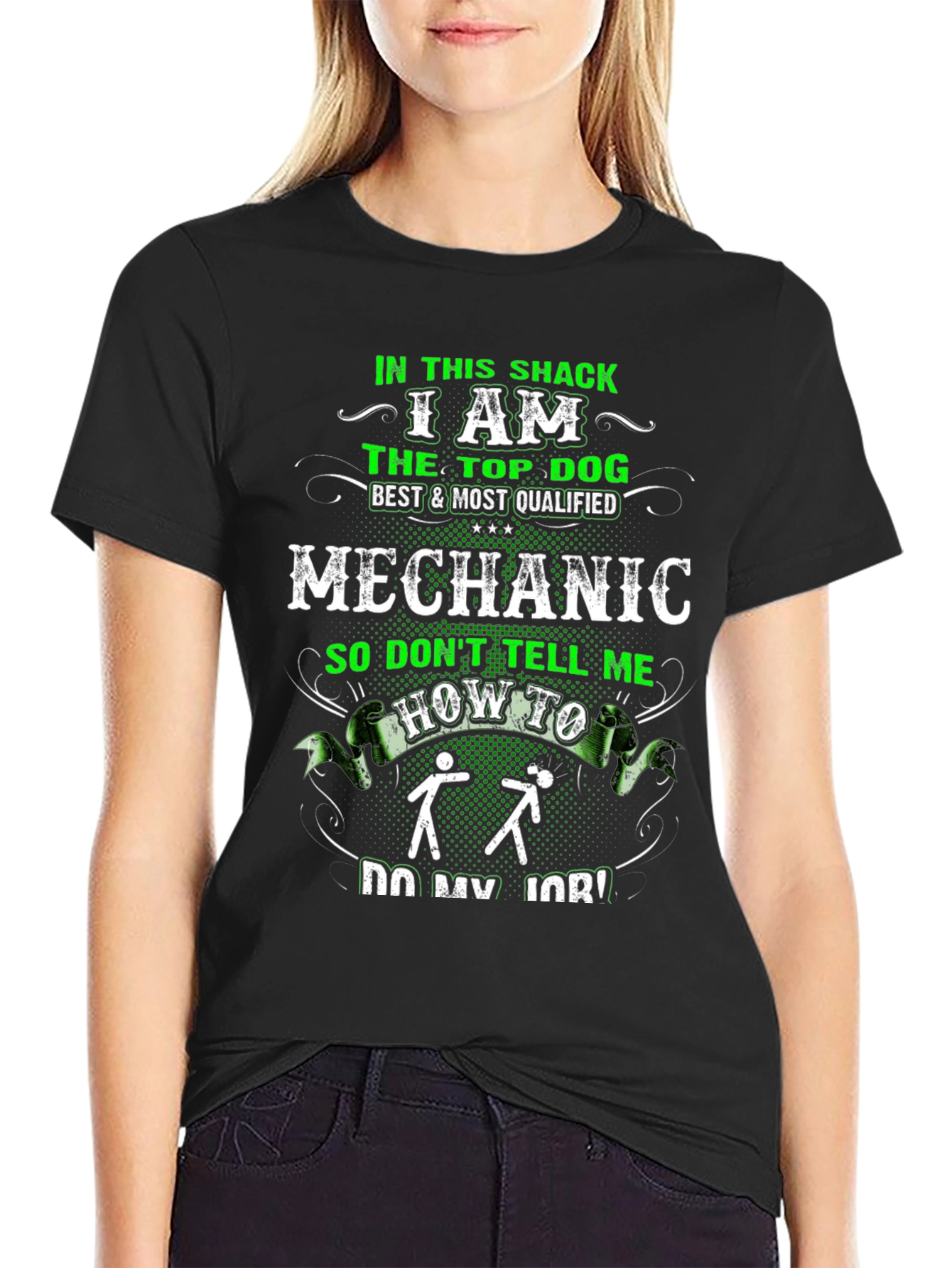 Mechanic Top Dog Graphic Tee