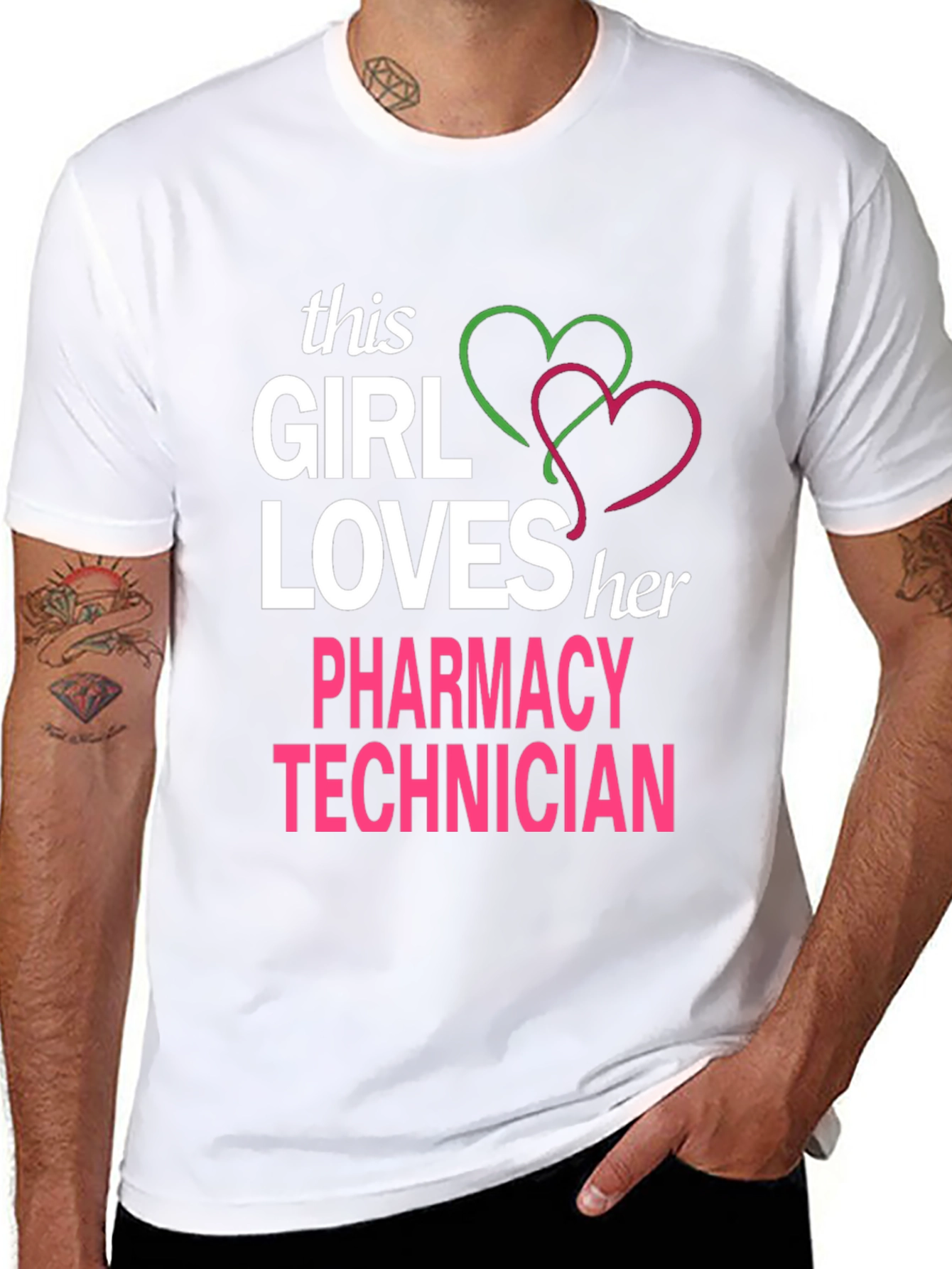 Pharmacy Technician Love T-Shirt