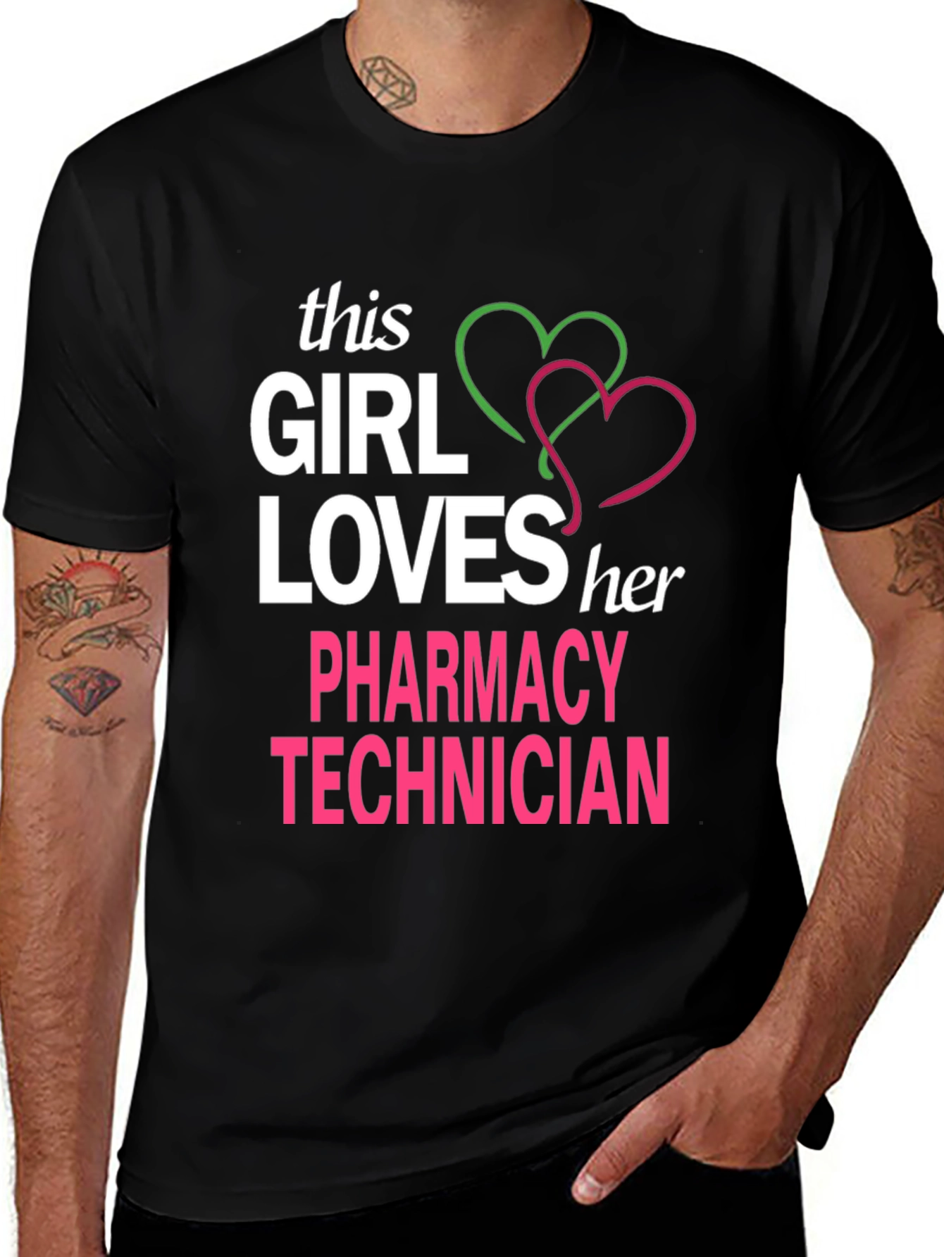 Pharmacy Technician Love T-Shirt