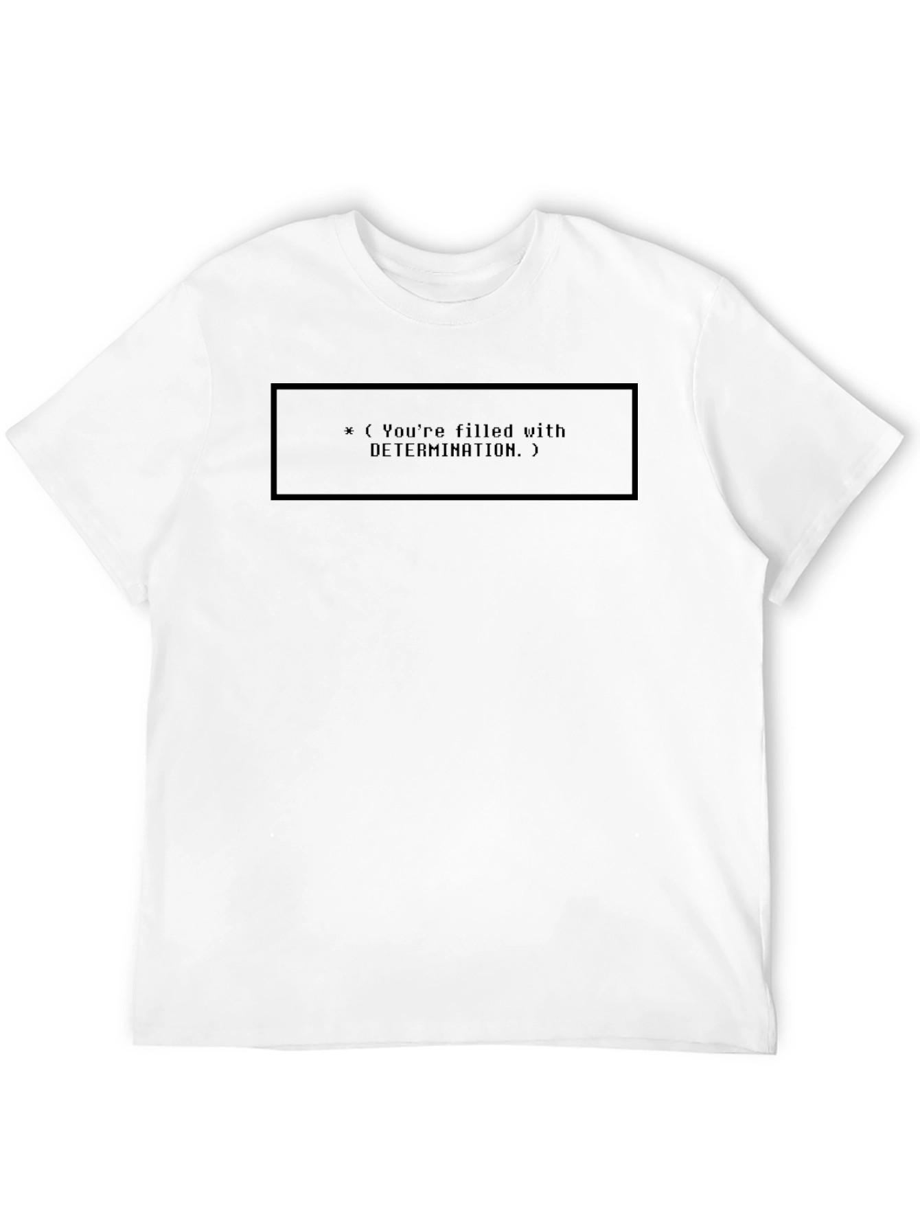 Determination Black T-Shirt - Gamer Style