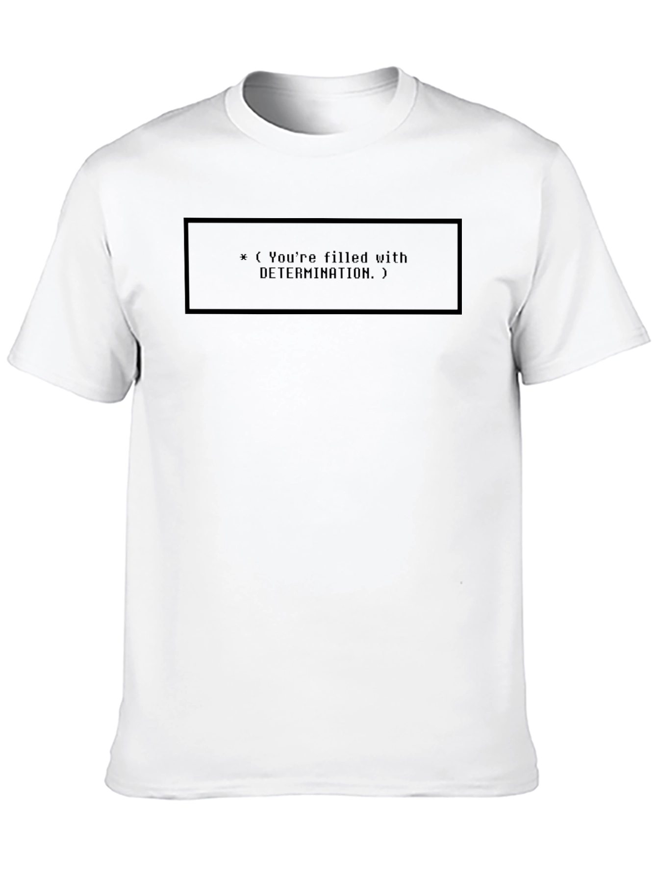 Determination Black T-Shirt - Gamer Style
