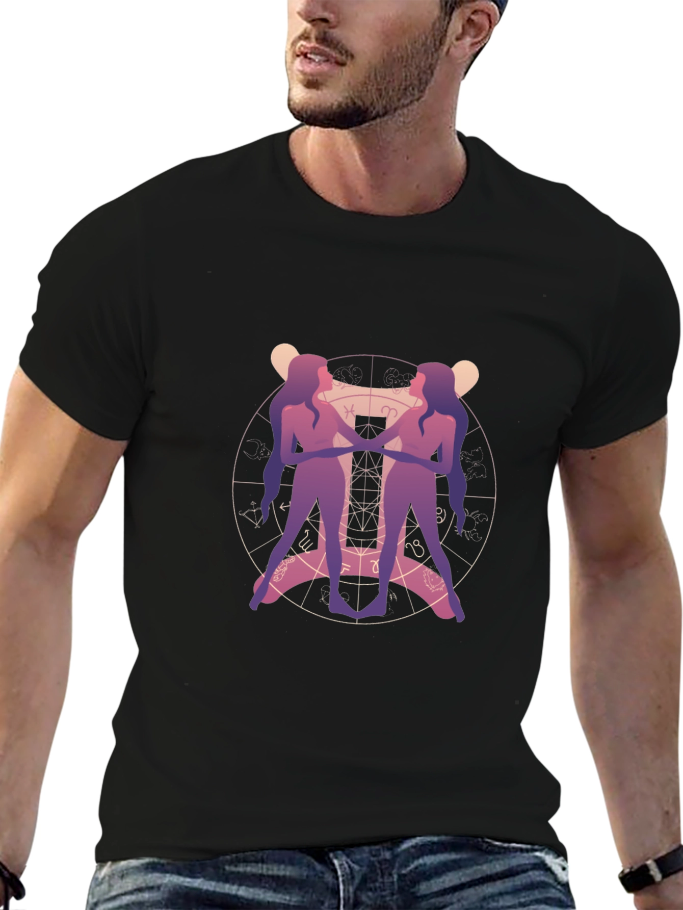 Gemini Zodiac Graphic Tee