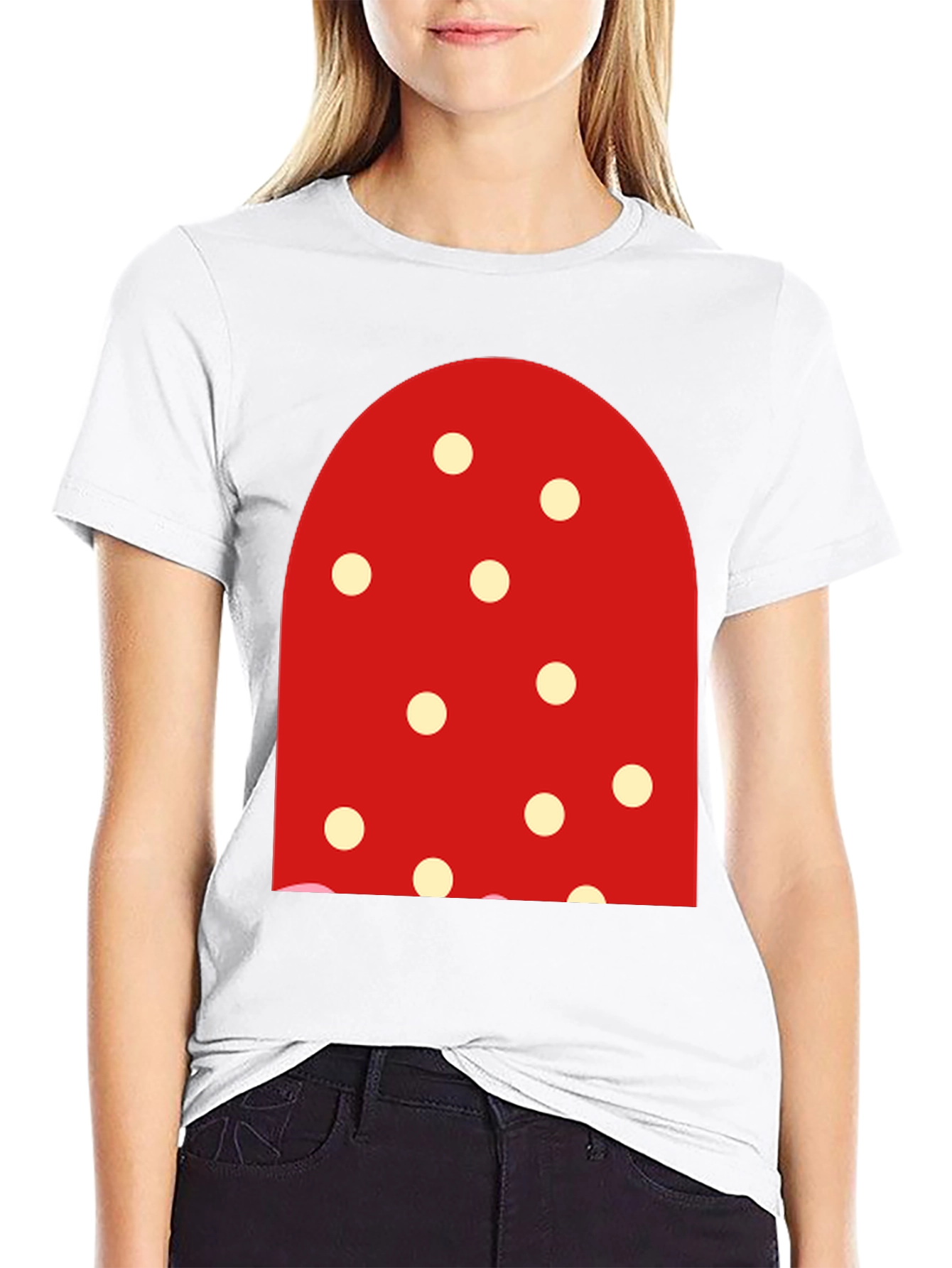 Polka Dot Mushroom T-Shirt - Fun & Unique!