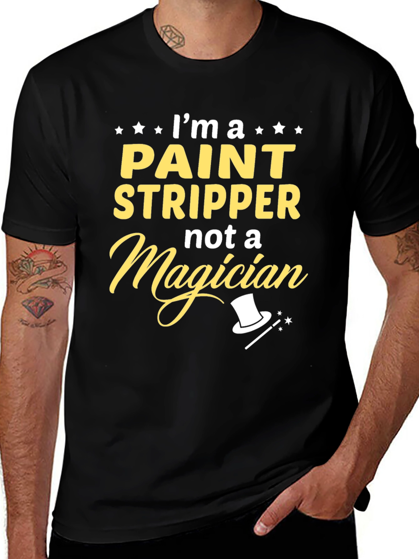 Paint Stripper Not A Magician T-Shirt