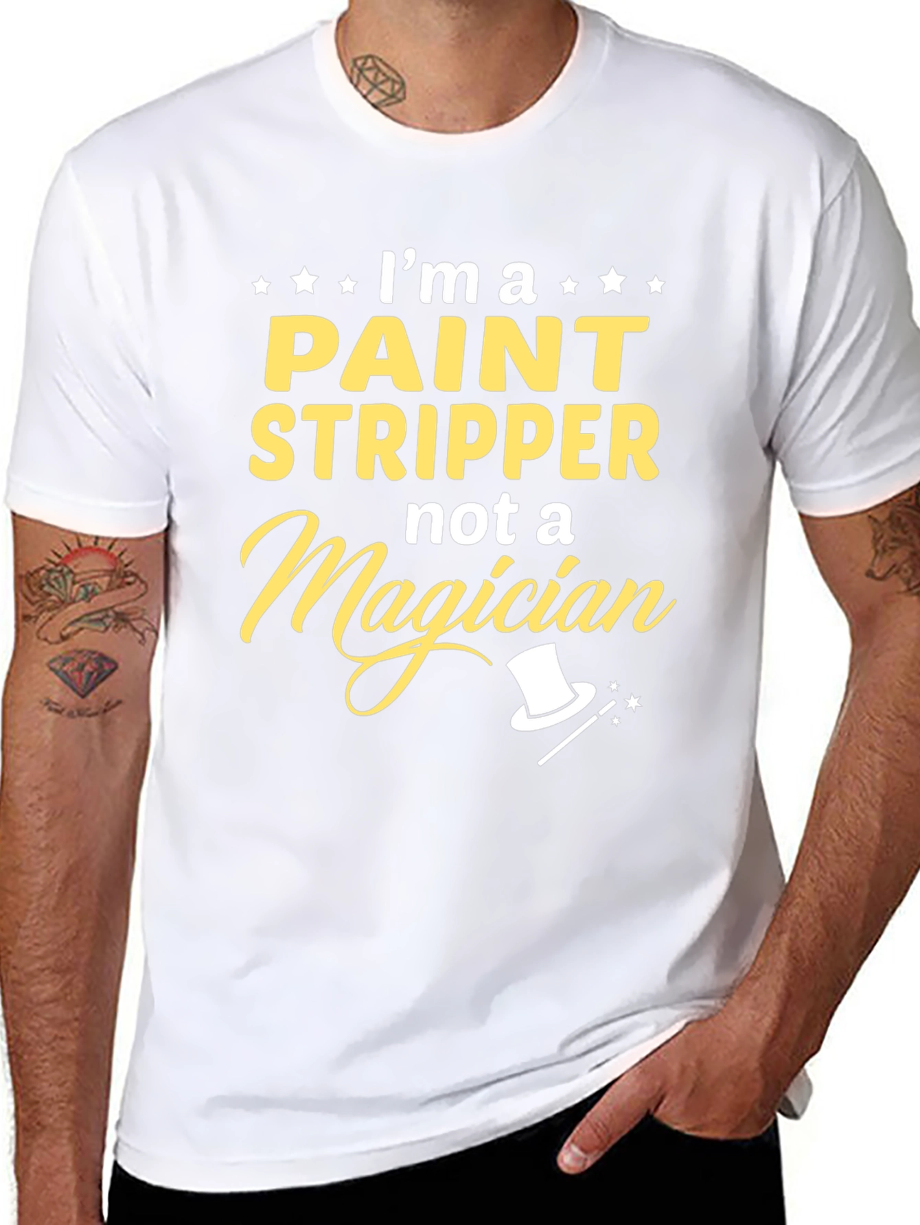 Paint Stripper Not A Magician T-Shirt