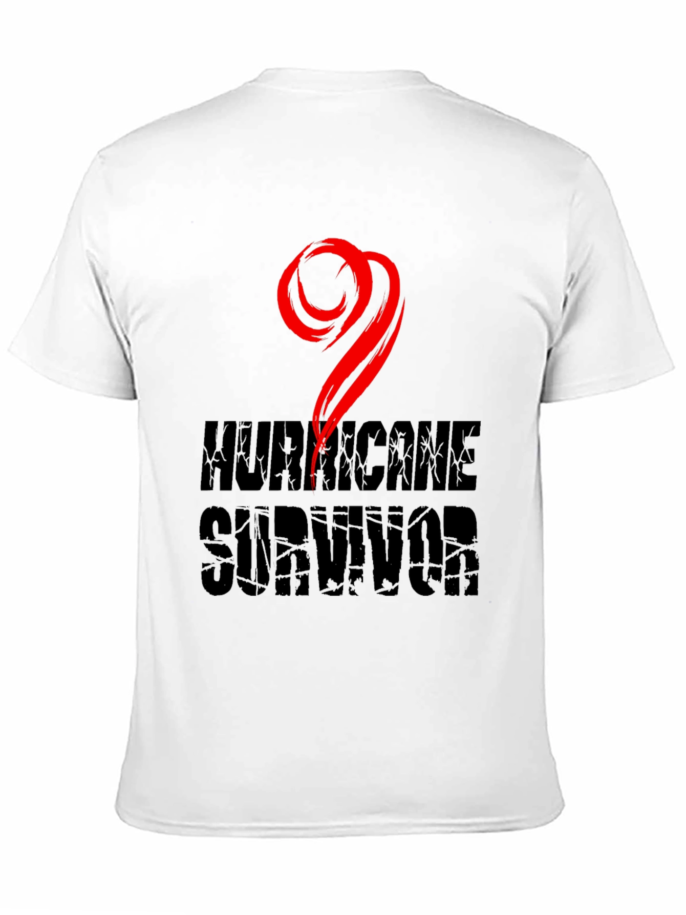 Hurricane Survivor Graphic Tee - Black