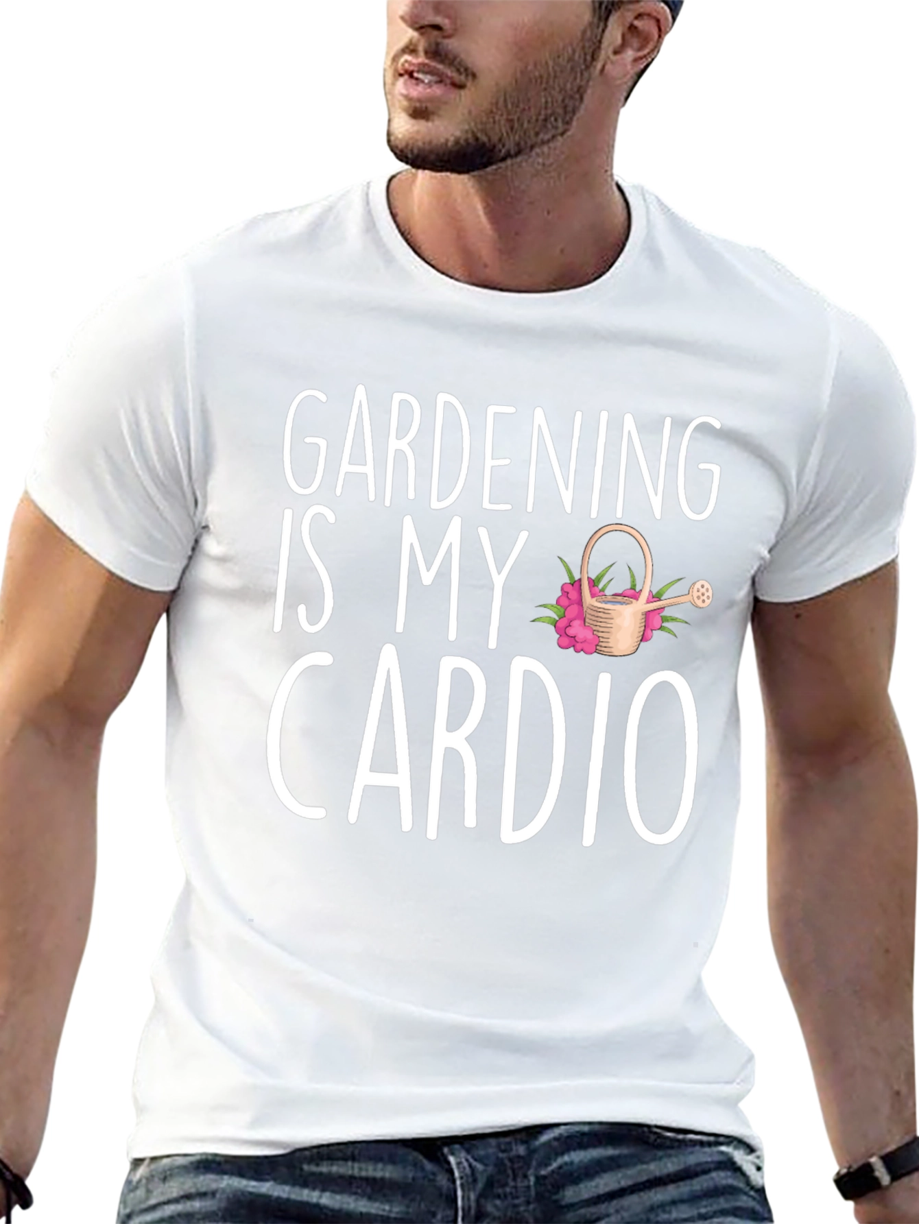 Gardening is My Cardio T-Shirt - Fun Gardener Gift