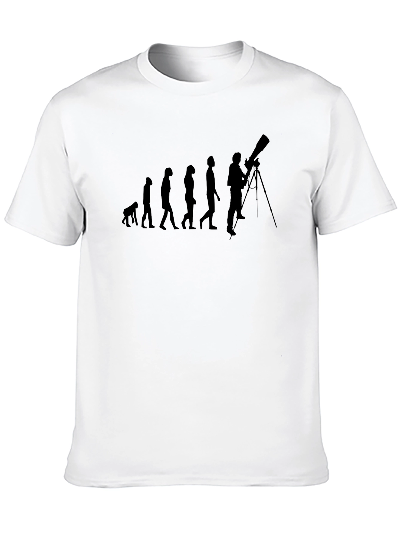Astronomy Evolution T-Shirt - Stargazer Tee