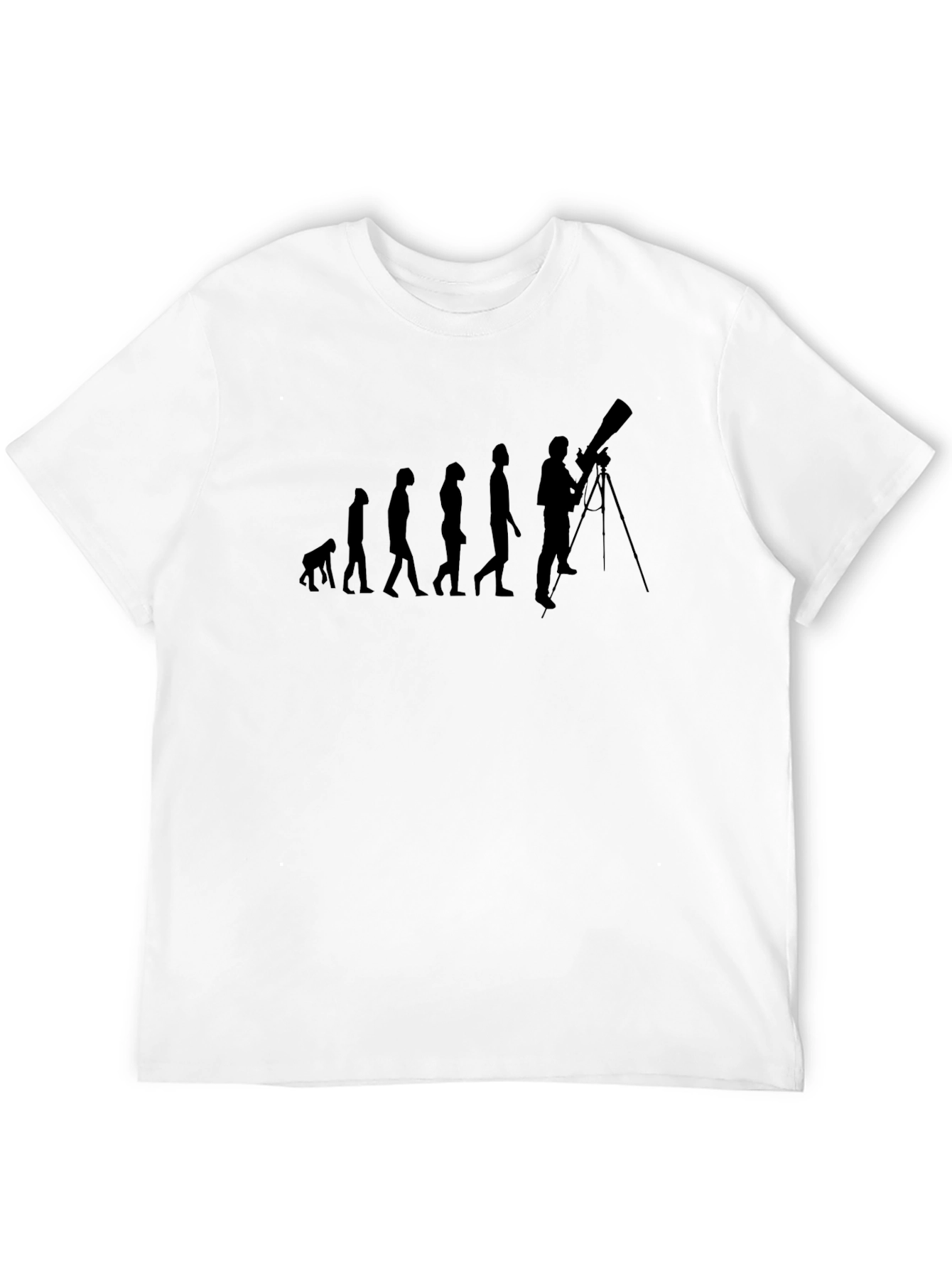 Astronomy Evolution T-Shirt - Stargazer Tee