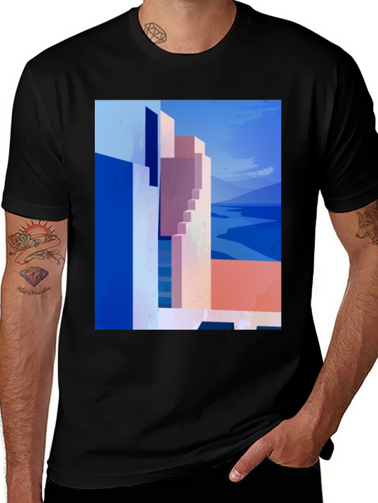 Abstract Architecture Graphic Tee