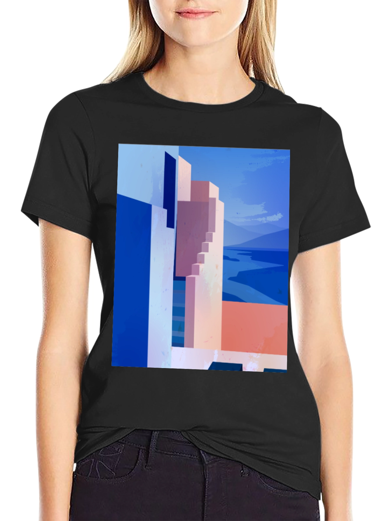 Abstract Architecture Graphic Tee