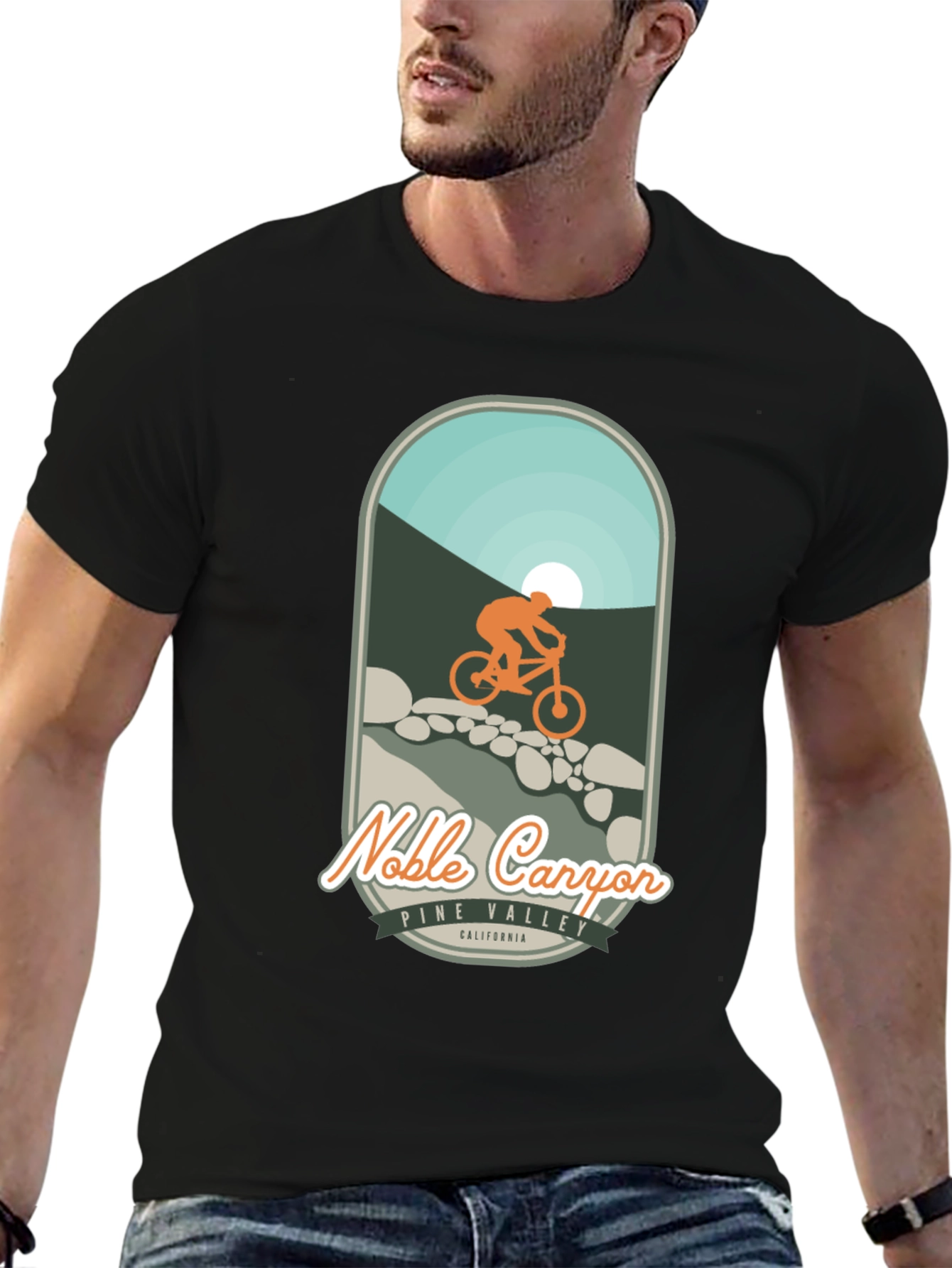 Noble Canyon Bike T-Shirt - Black