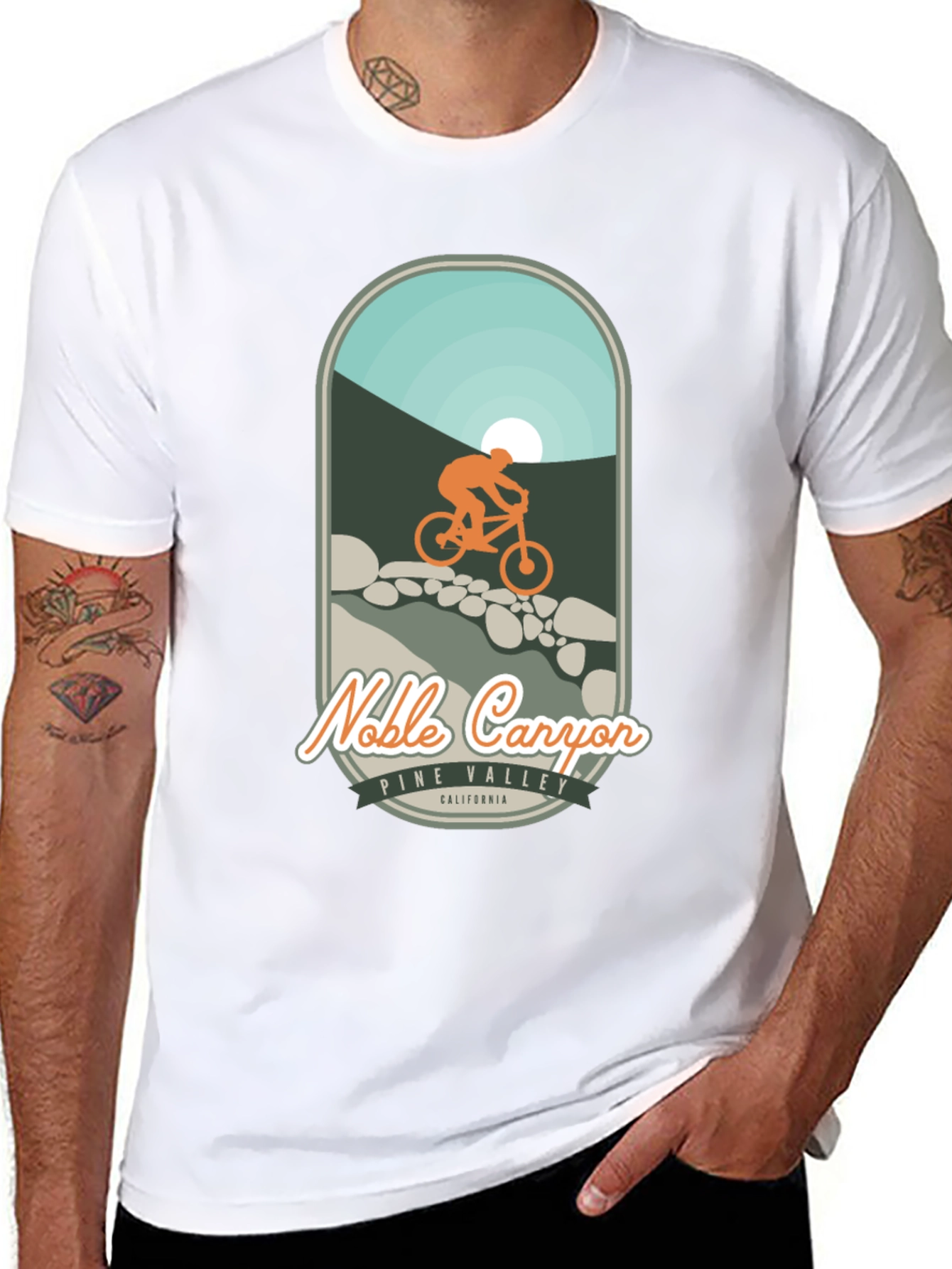 Noble Canyon Bike T-Shirt - Black