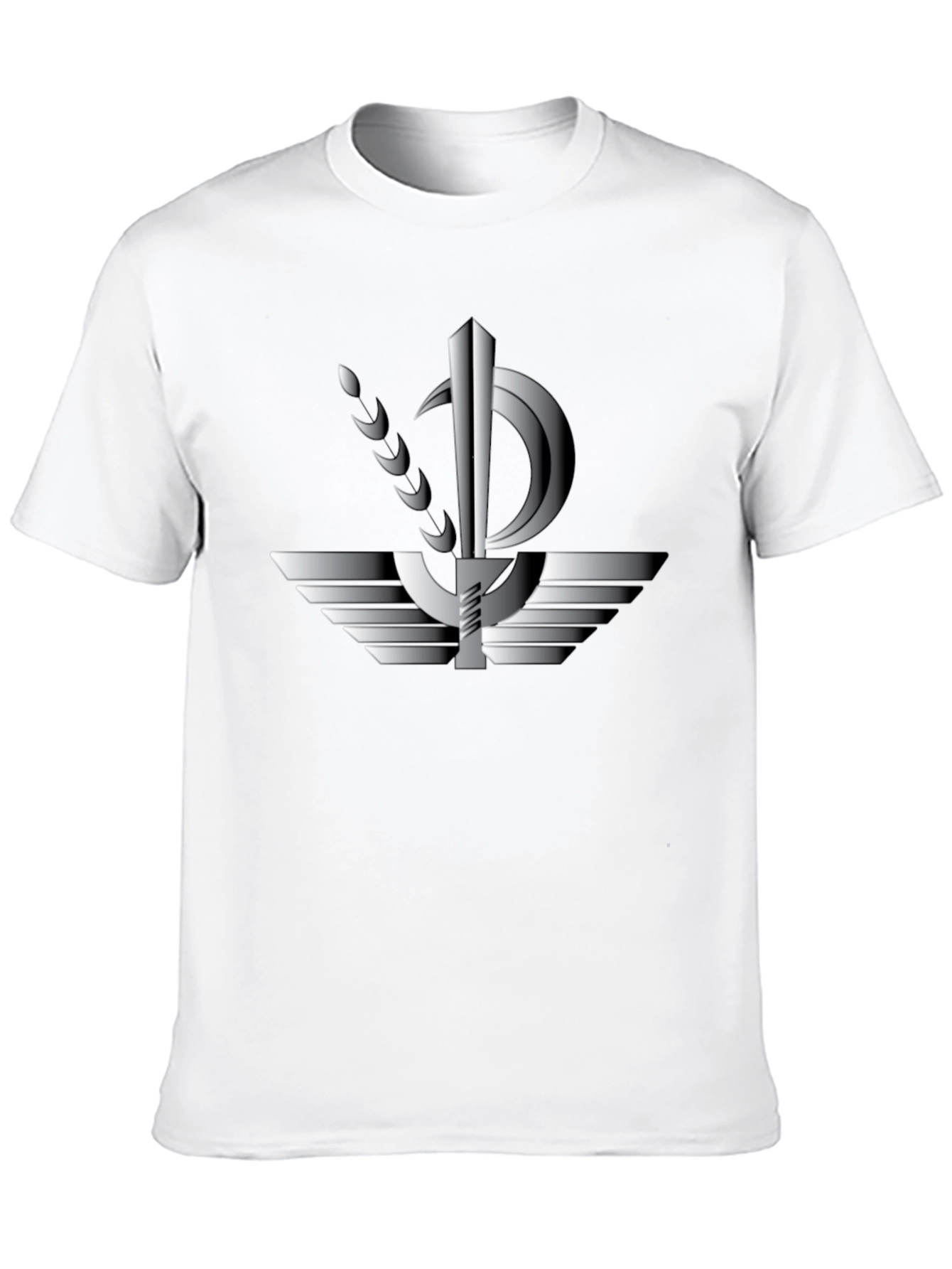 Sikh Symbol Black T-Shirt