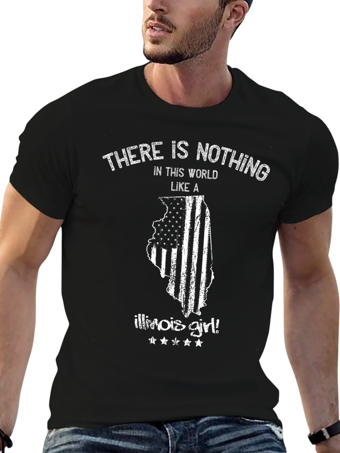 Illinois Girl T-Shirt - State Pride Tee