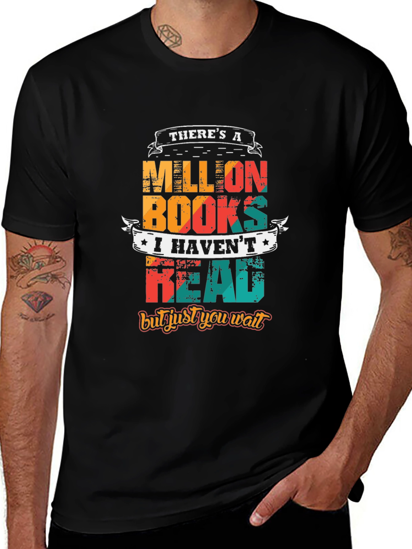 Funny Reading T-Shirt: Million Books Havent Read