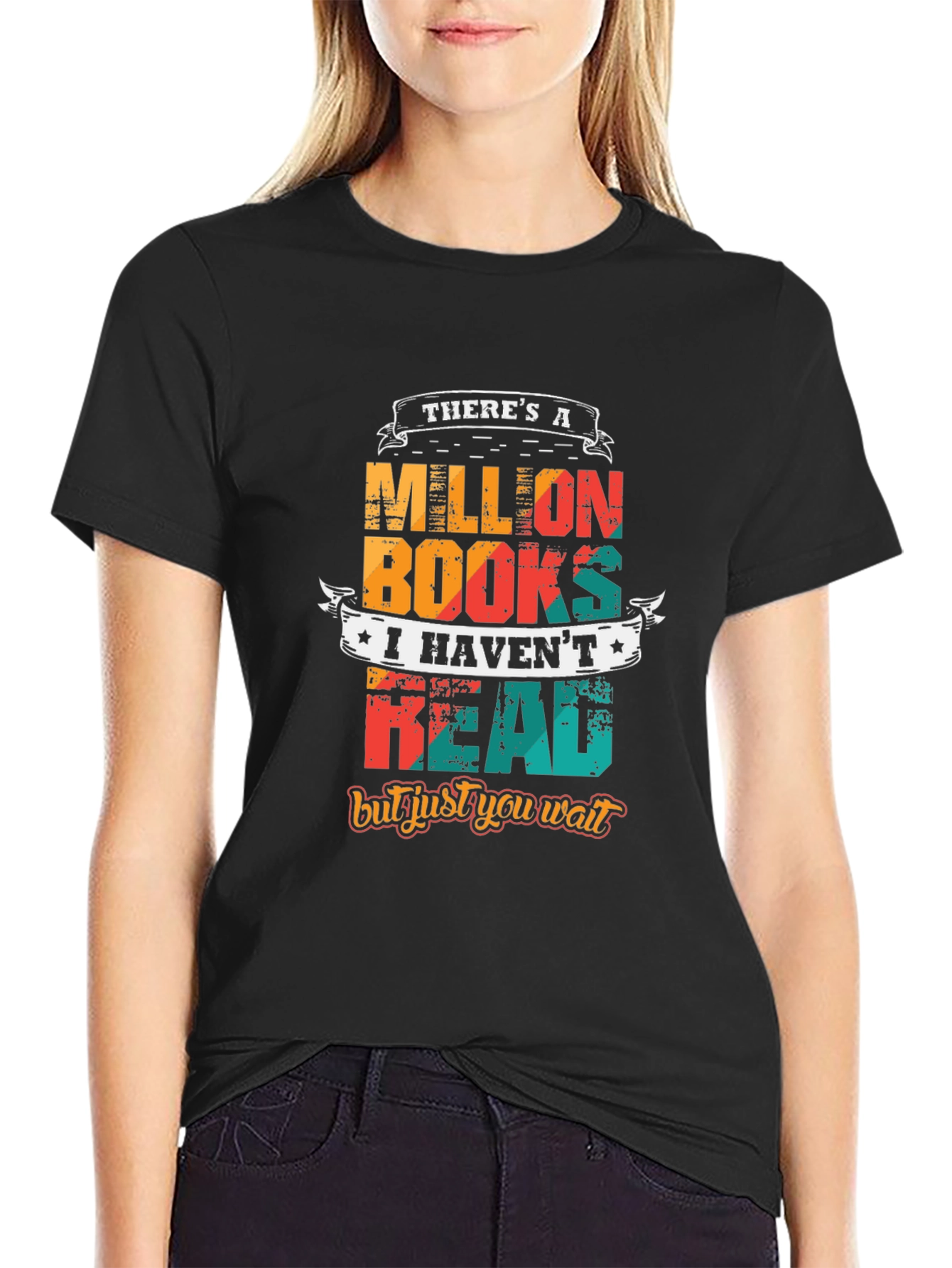Funny Reading T-Shirt: Million Books Havent Read