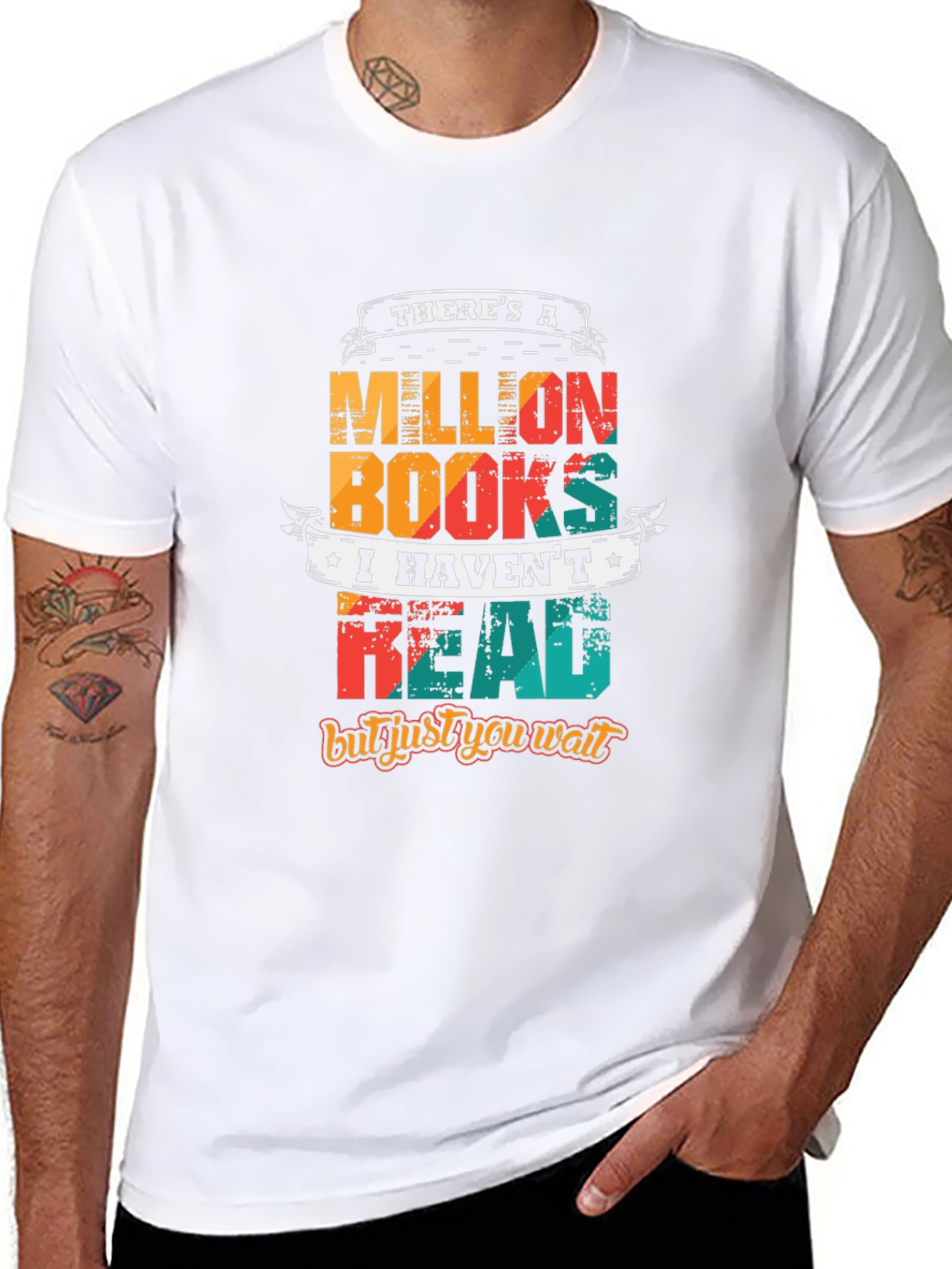 Funny Reading T-Shirt: Million Books Havent Read