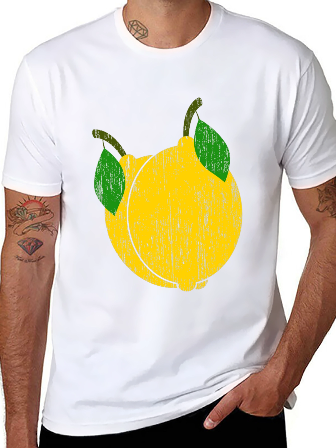 Retro Lemon Graphic Tee