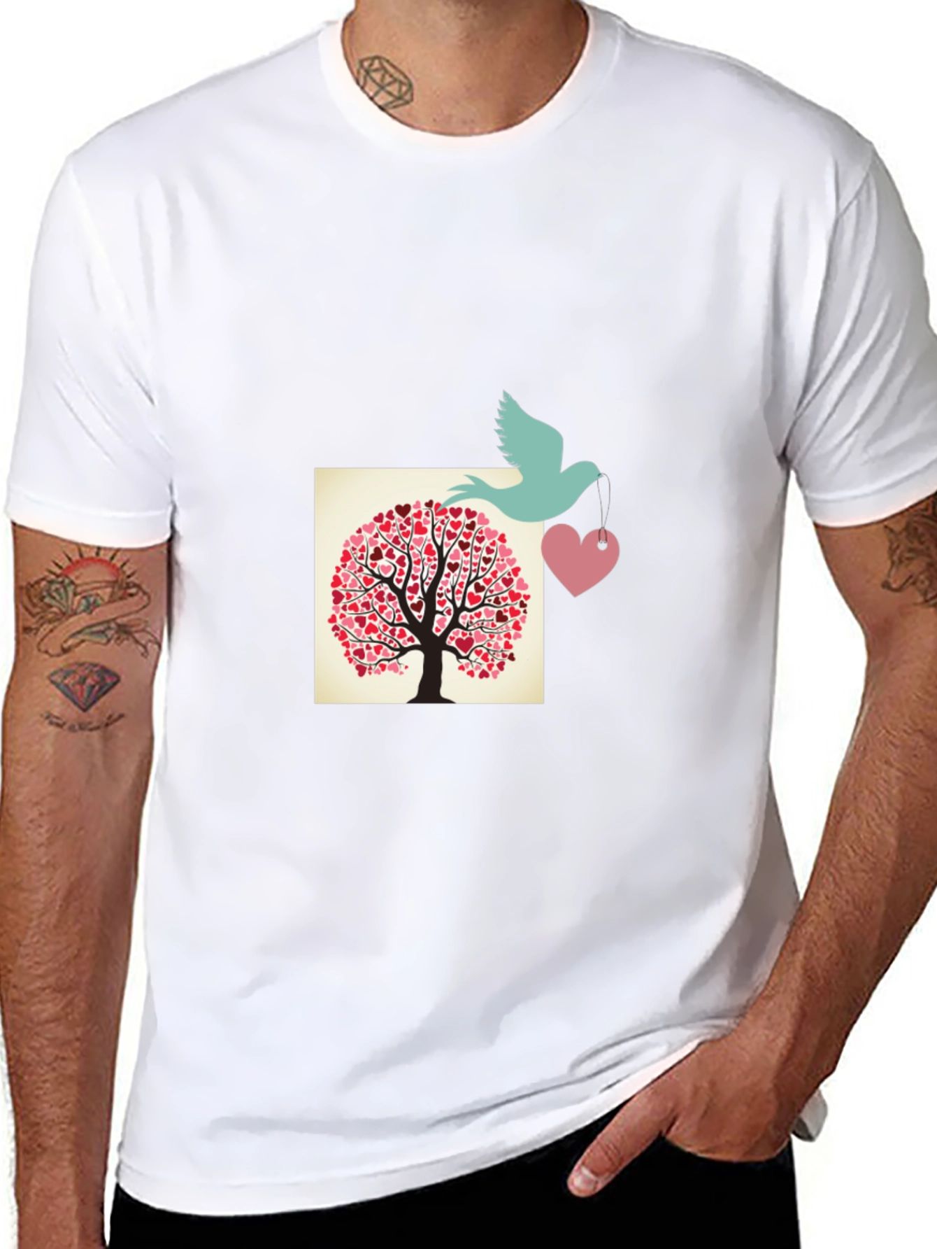 Love Tree Graphic Tee - Stylish and Unique
