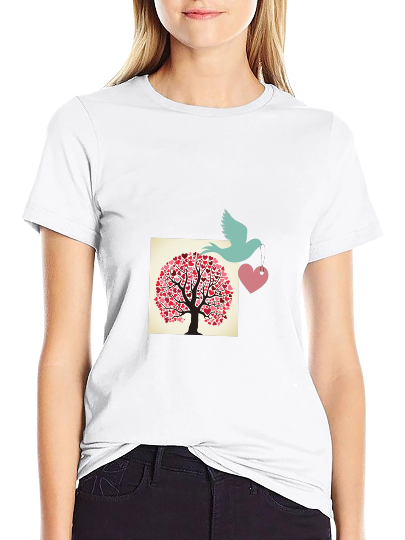 Love Tree Graphic Tee - Stylish and Unique
