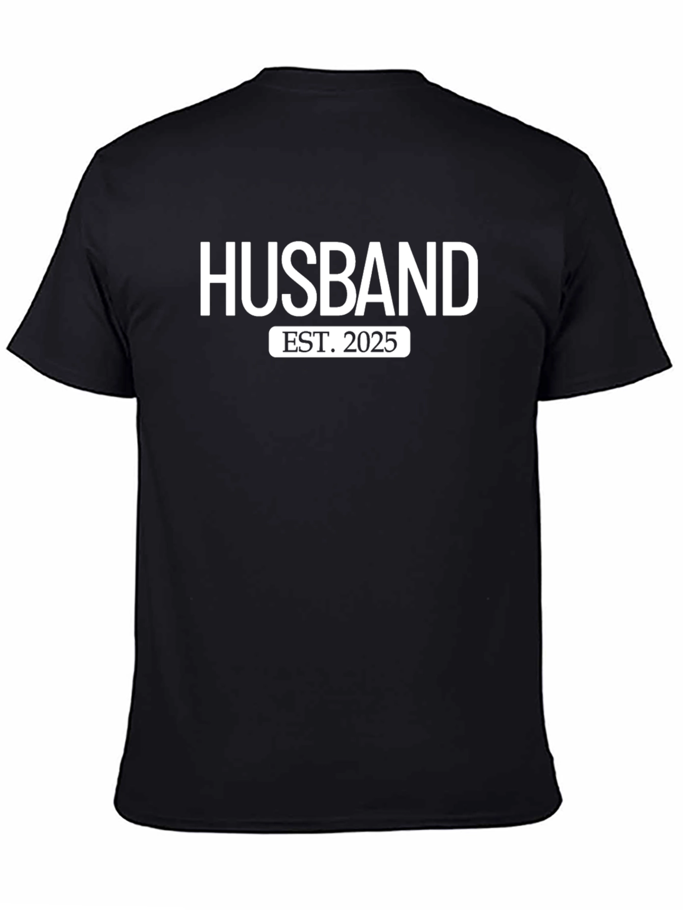 Future Husband Est. 2025 Black T-Shirt