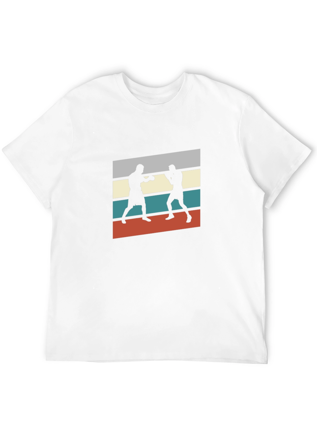 Retro Boxer Silhouette T-Shirt