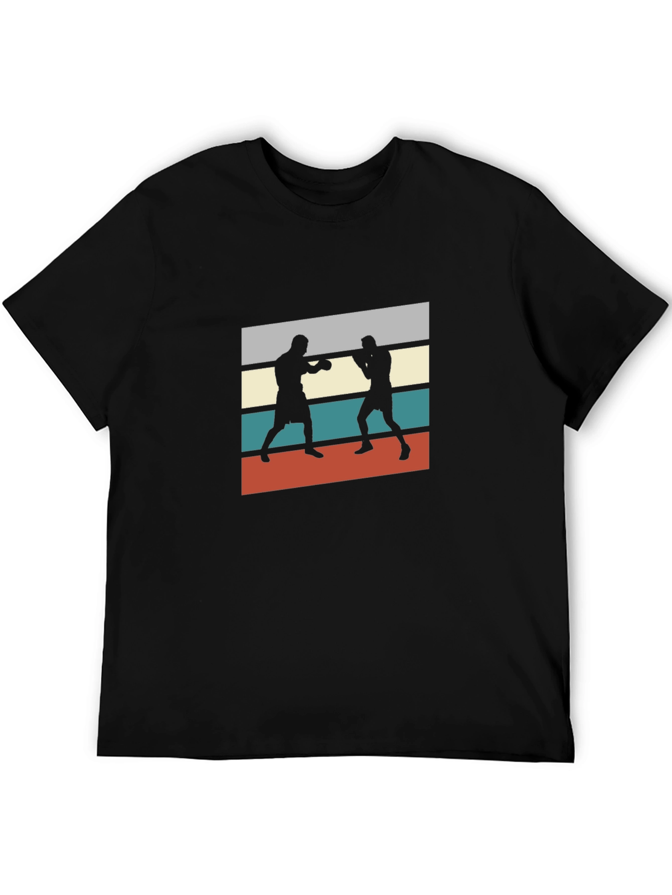 Retro Boxer Silhouette T-Shirt