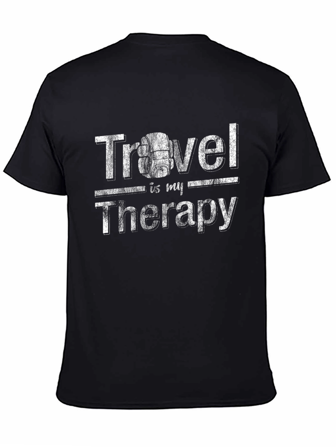 Travel is My Therapy Graphic T-Shirt