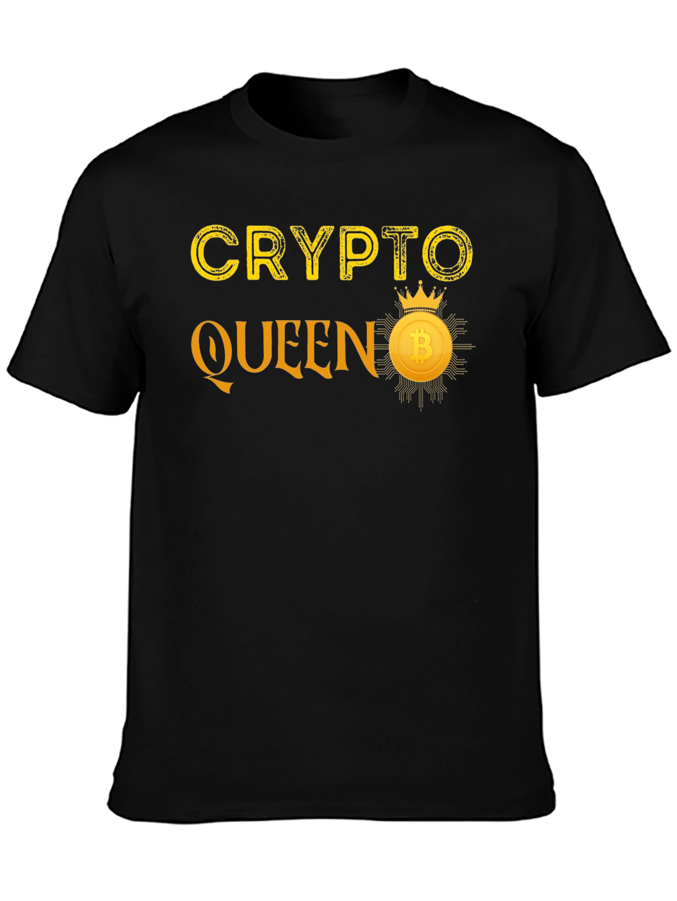 Crypto Queen Bitcoin Graphic Tee