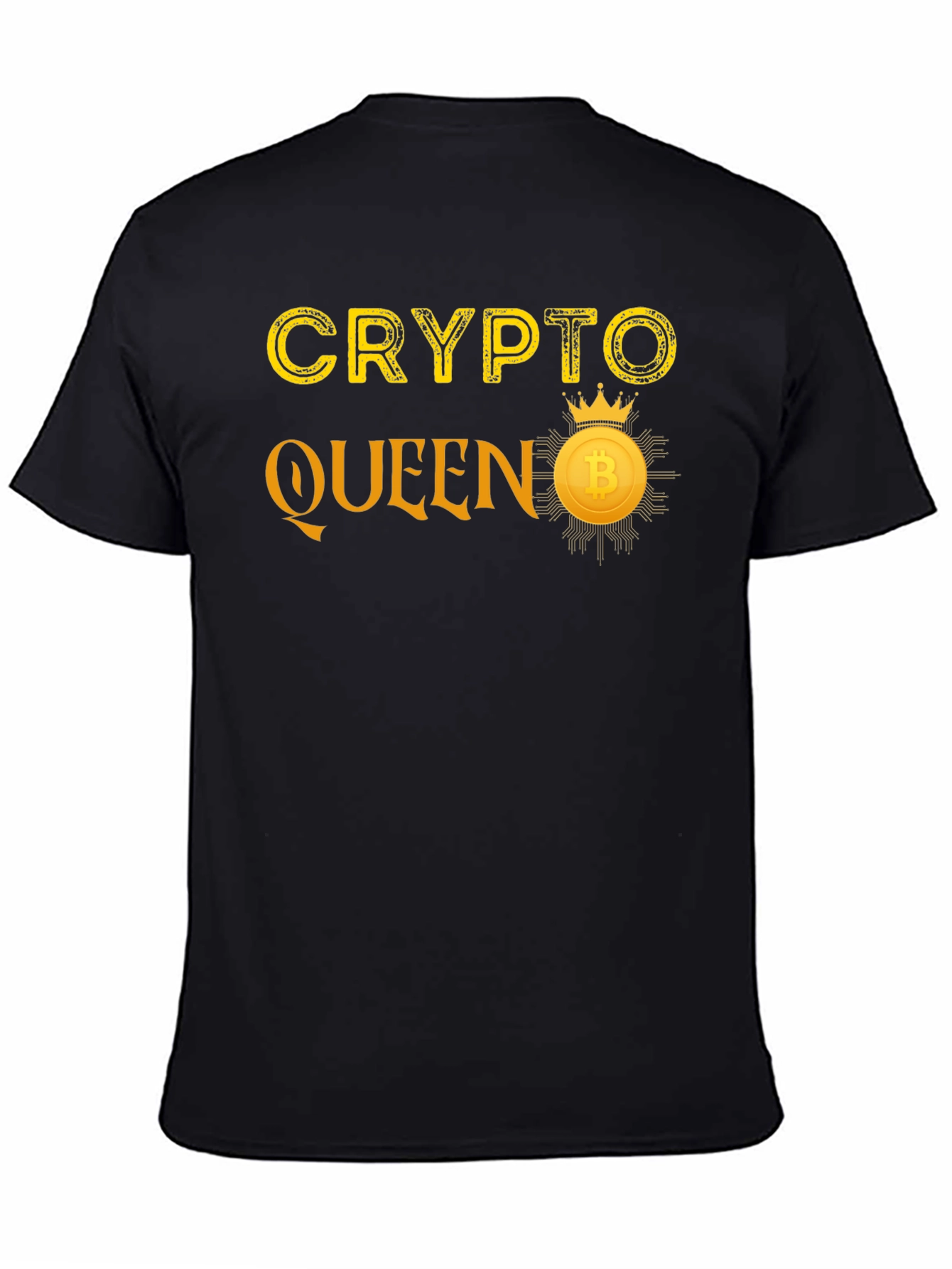 Crypto Queen Bitcoin Graphic Tee